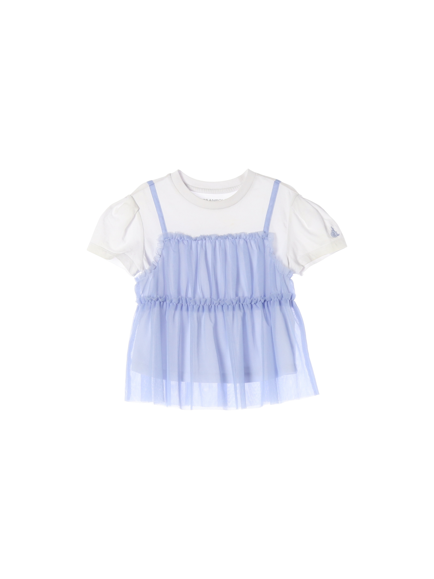 빈폴 프릴 스카이블루 블라우스 120cm 0