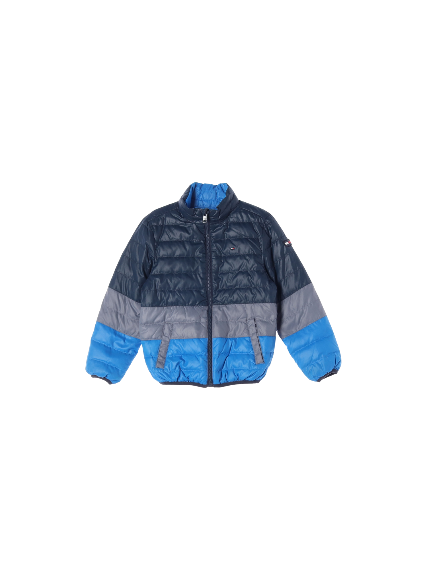 타미힐피거 퀼팅 블루 패딩 116cm 0