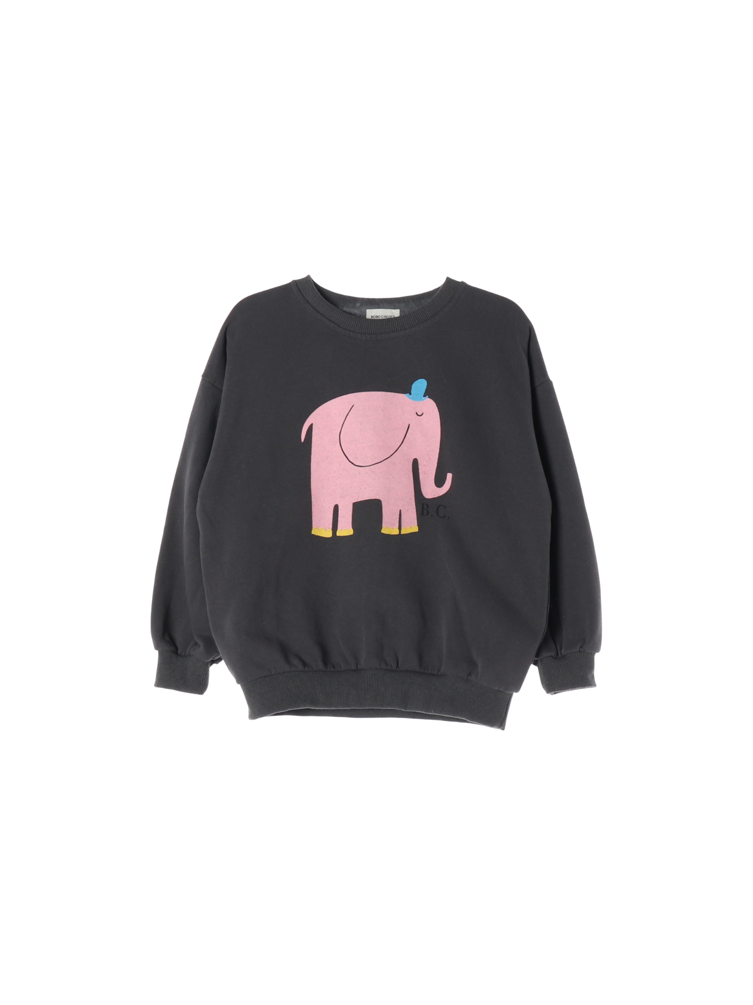 보보쇼즈 드롭숄더 블랙 스웨트셔츠 12-13y 0