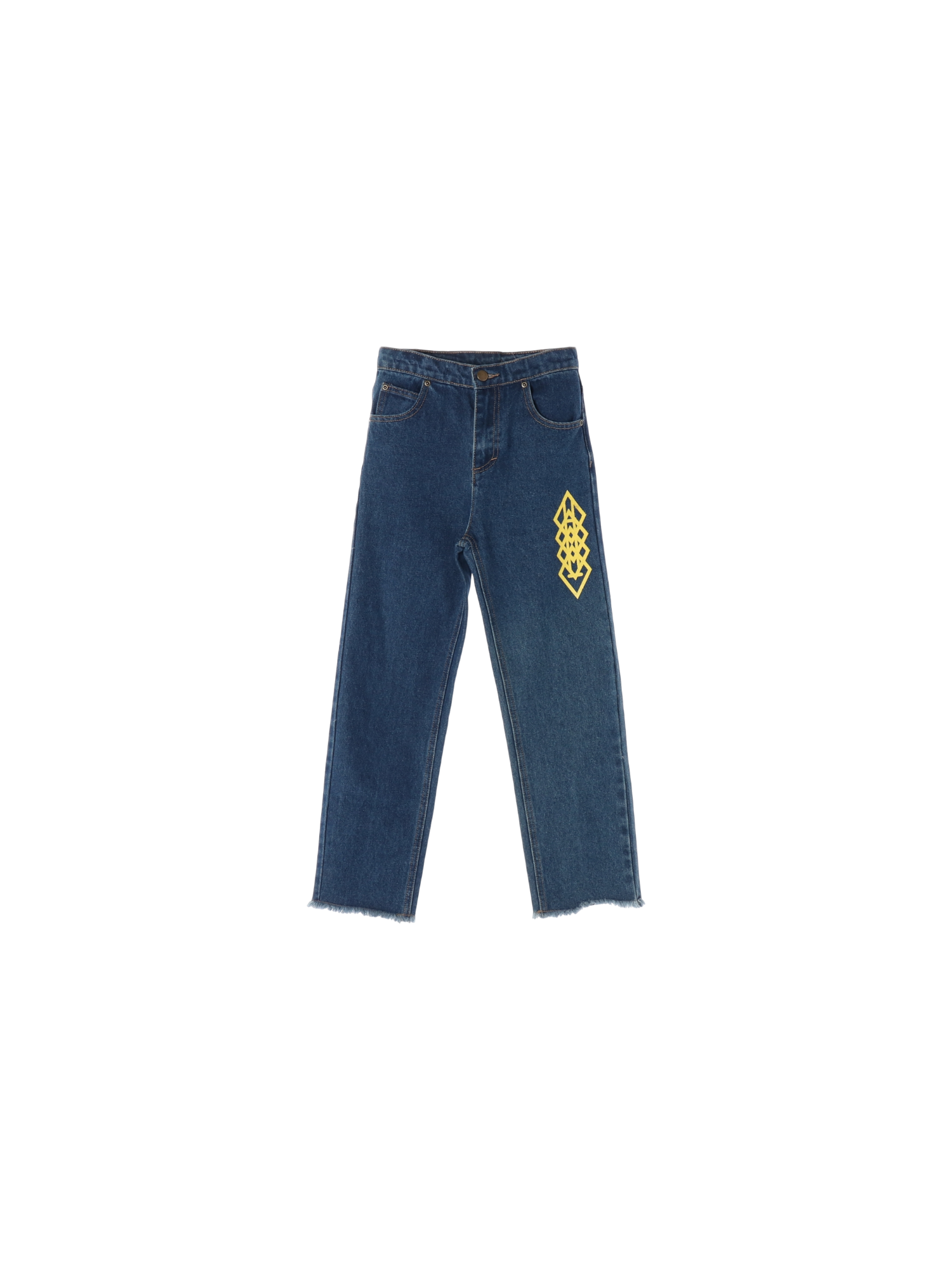 타오 포켓 블루 청바지 12y 0