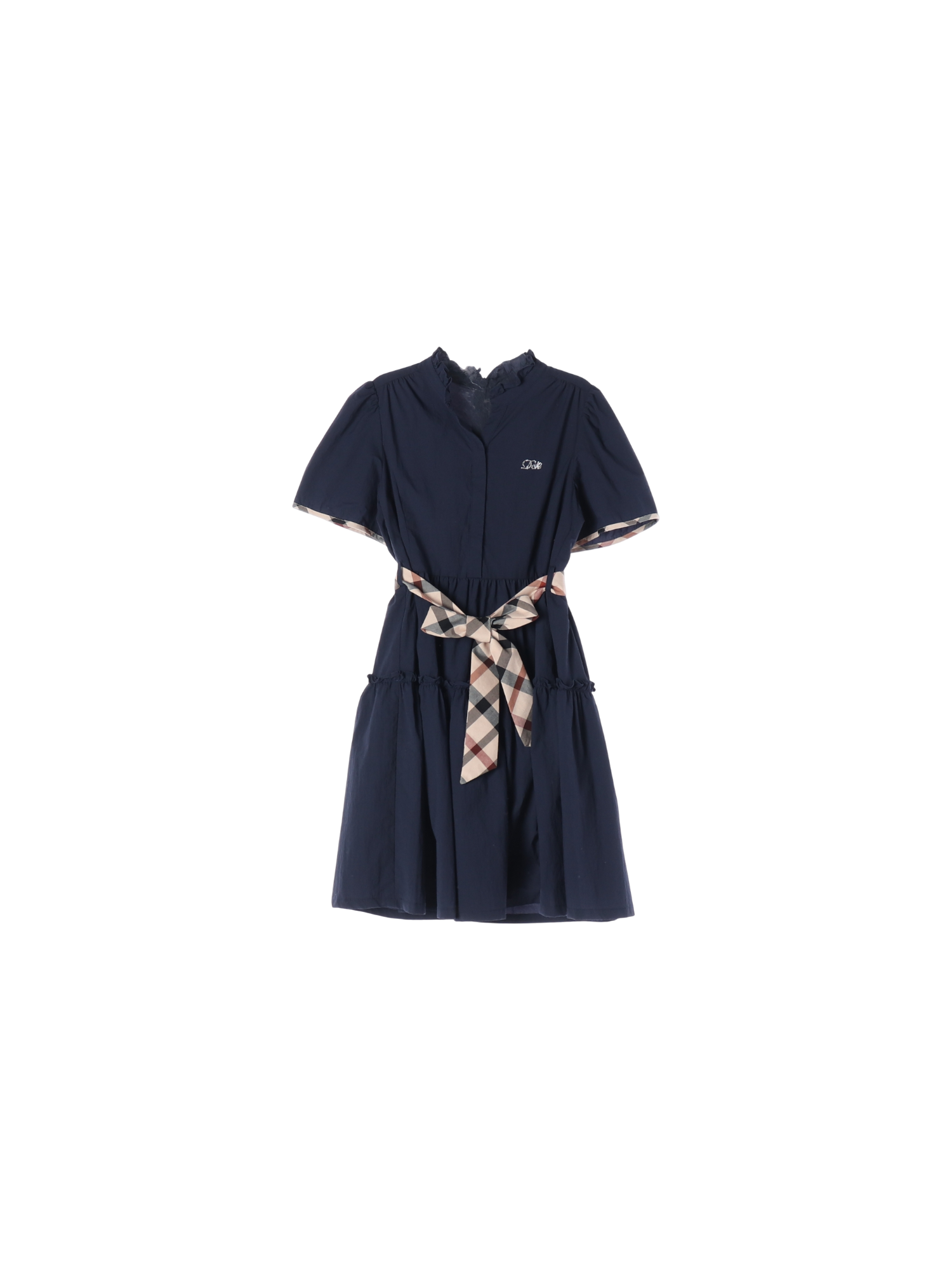 닥스 스트랩 네이비 셔츠원피스 140cm 0