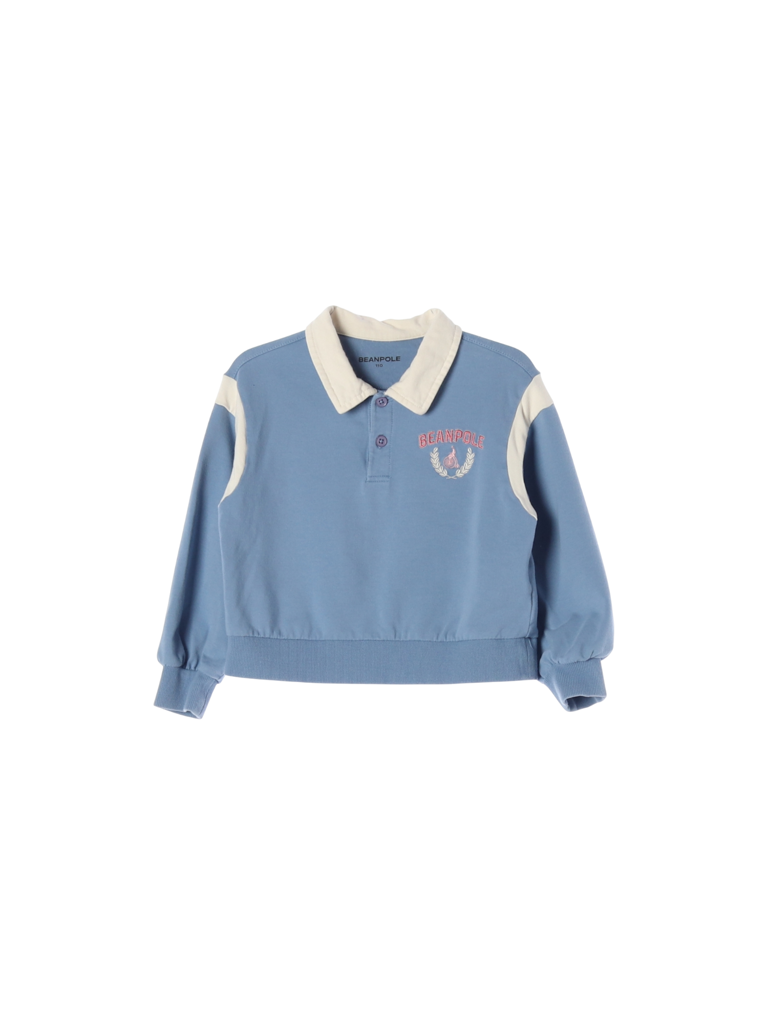 빈폴 단추 스카이블루 폴로셔츠 110cm 0