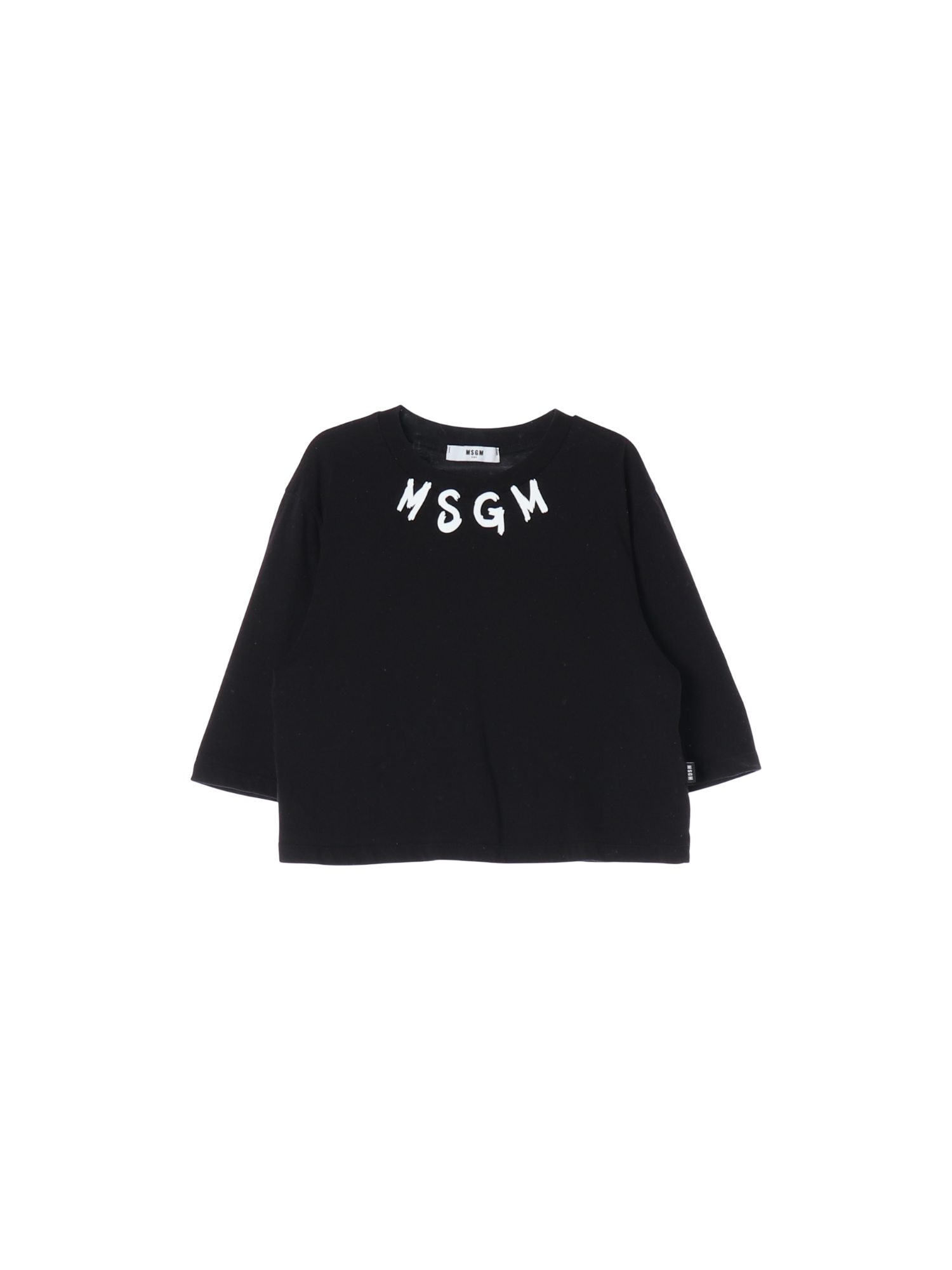 엠에스지엠 드롭숄더 블랙 티셔츠 14y 0