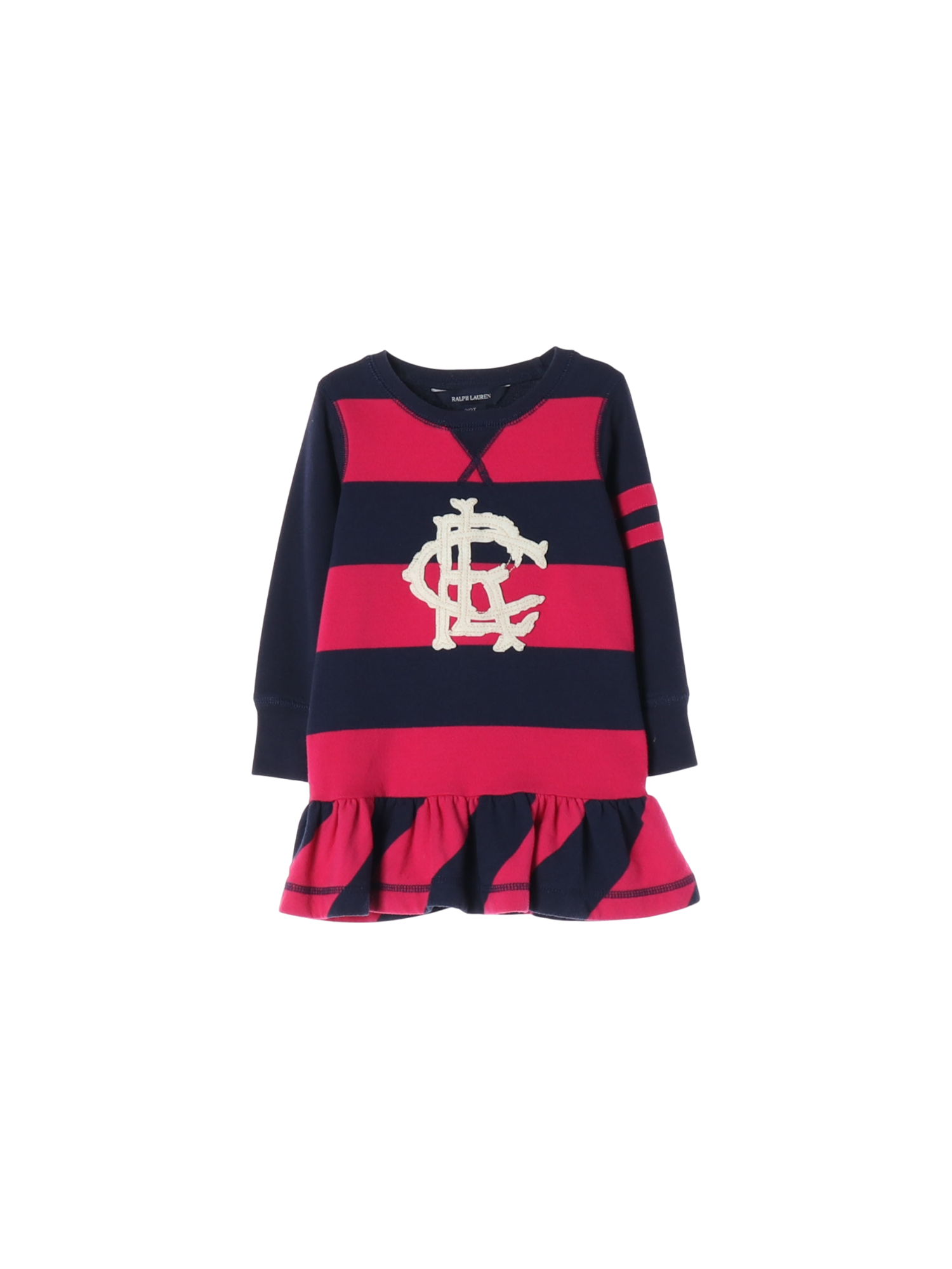 랄프로렌 페플럼 네이비 드레스 2y 0