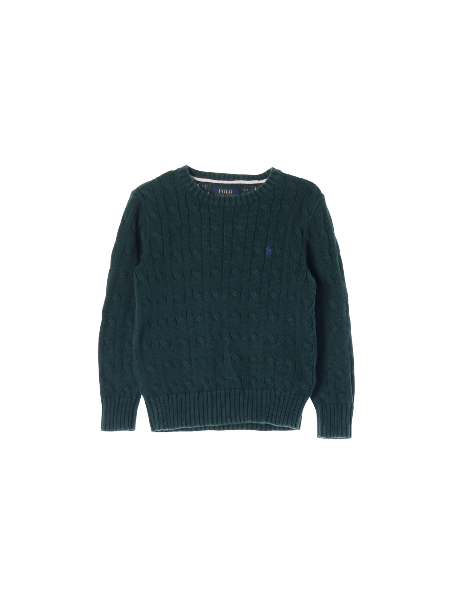 랄프로렌 니트꽈배기 그린 스웨터 5y 0