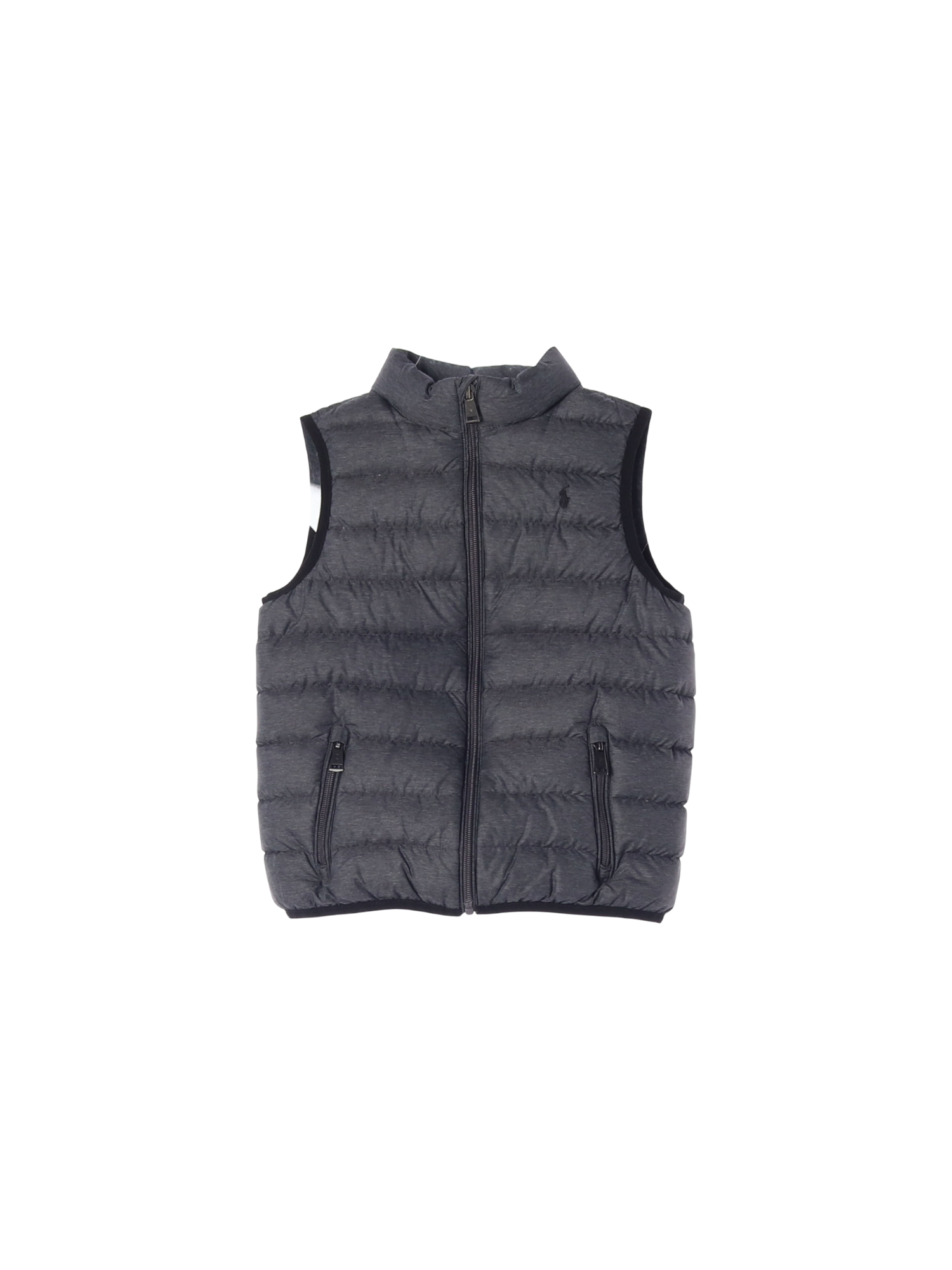 랄프로렌 퀼팅 그레이 패딩조끼 7y 0