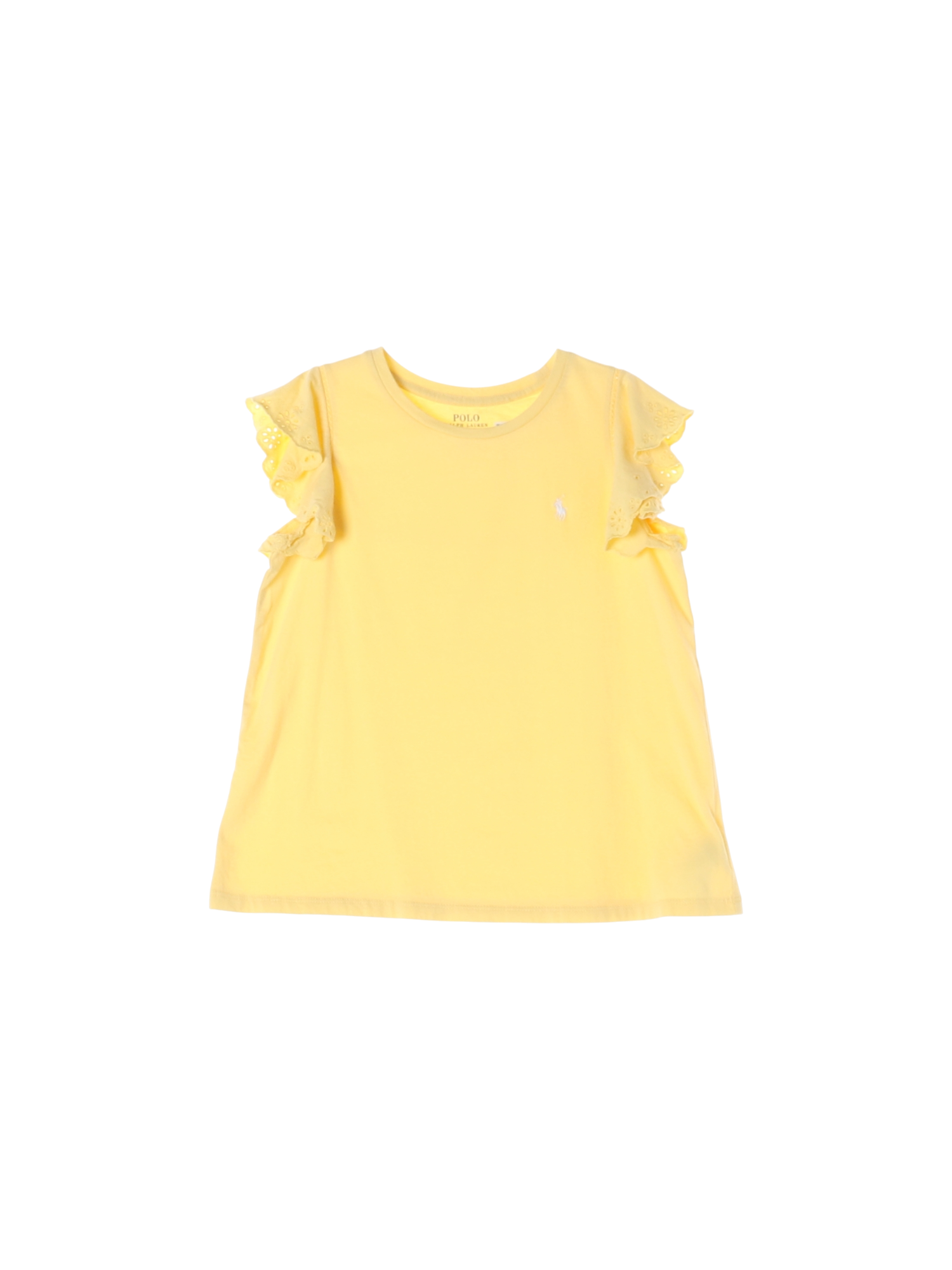 랄프로렌 프릴 옐로우 티셔츠 8-10y 0