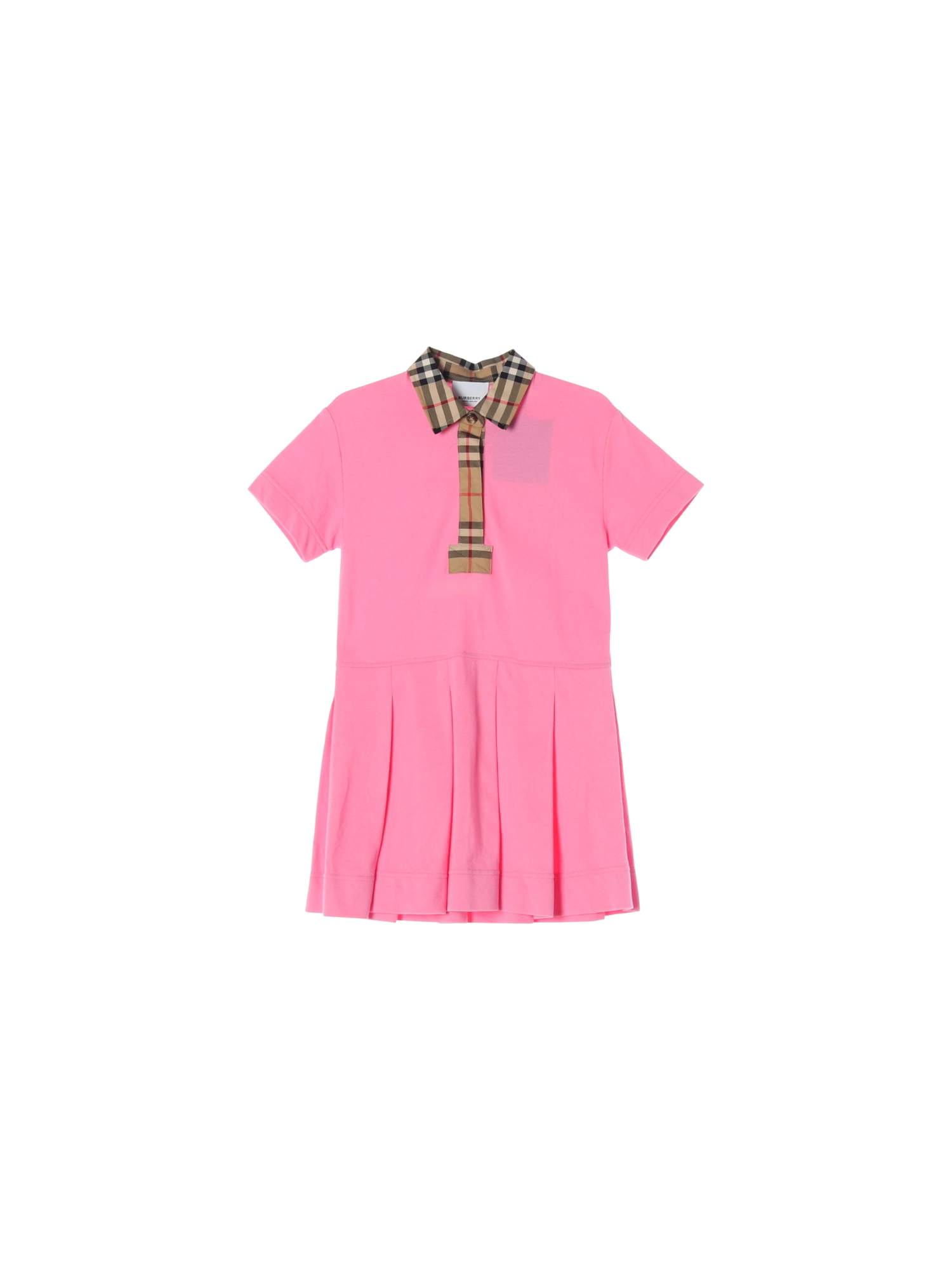 버버리 플리츠 핑크 드레스 4y 0