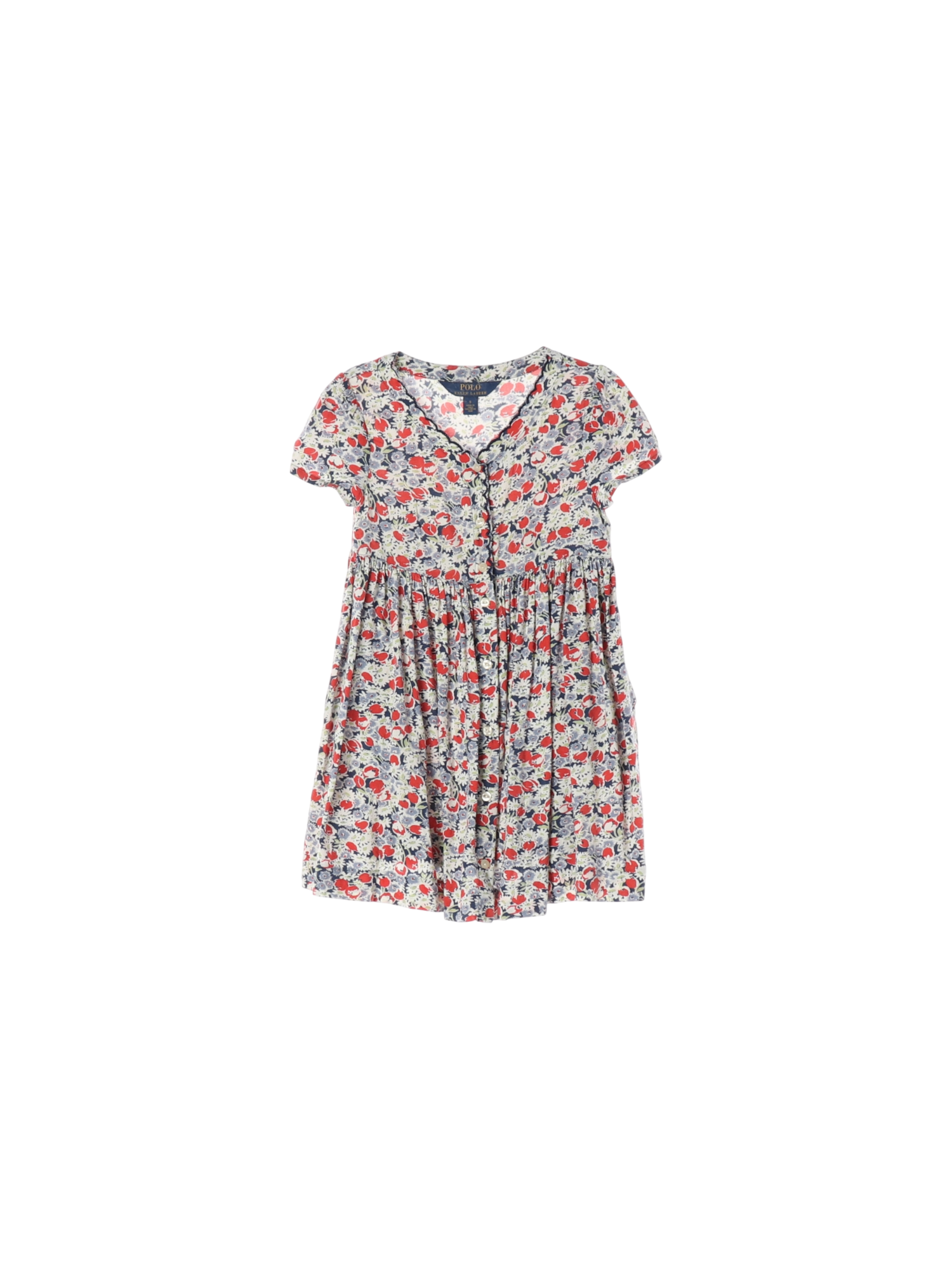 랄프로렌 셔링 화이트 드레스 5y 0