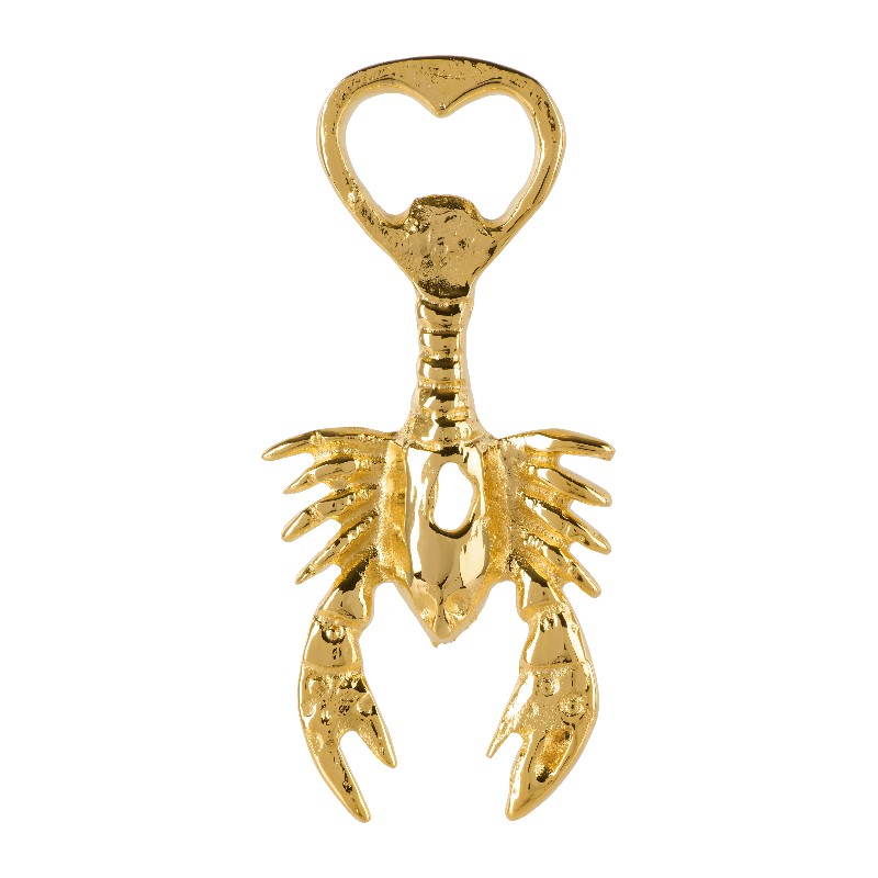 알리기에리 SSENSE 익스클루시브 골드 어 라이프 아쿠아틱 보틀 오프너 HW0024 Gold-plated brass