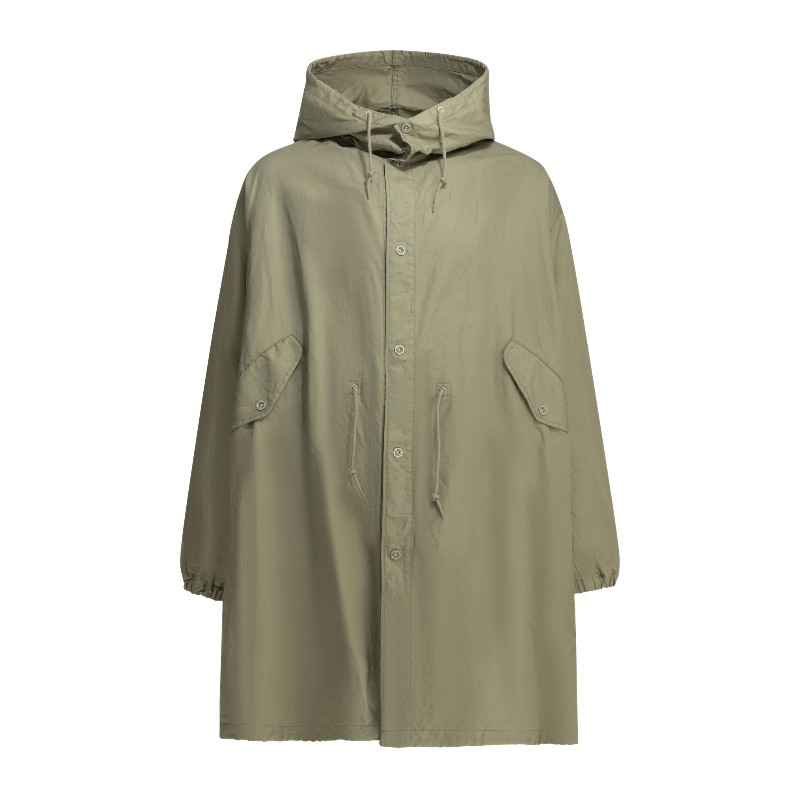 꼼데가르송 옴므 플러스 M-51 드로스트링 웨이스트 파카 HQC002S262GREYBEIGE GREY
