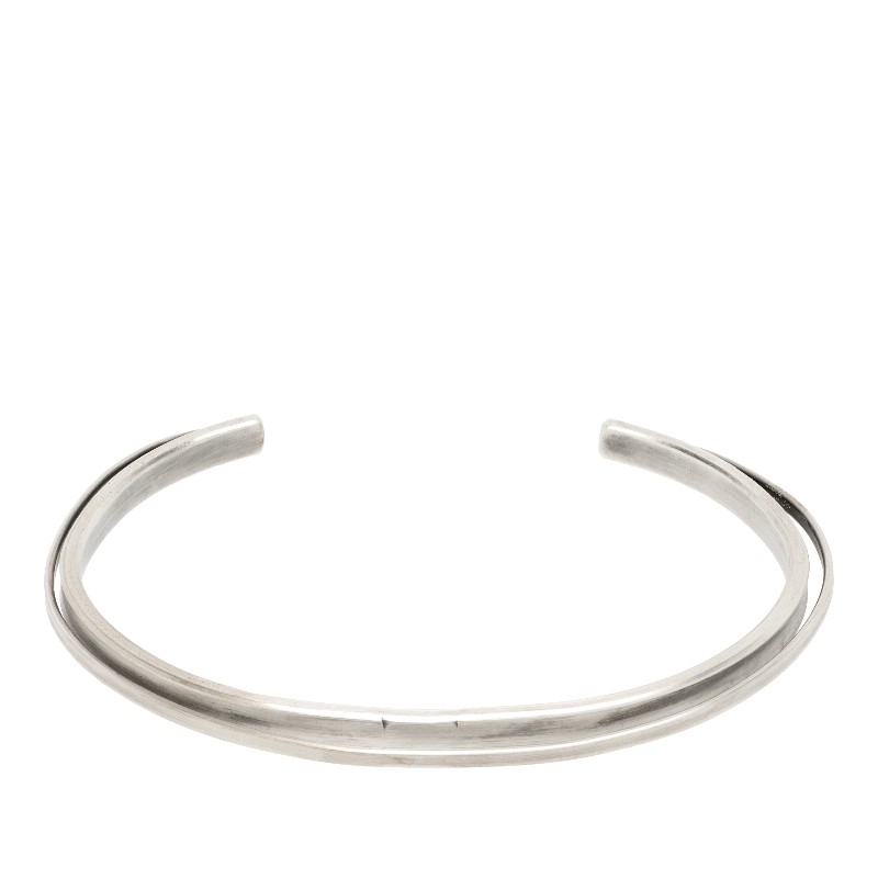 타이틀오브워크 4.5MM 커프 브레이슬릿 #br695 SILVER