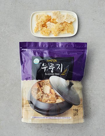 유기농 현미 누룽지 1kg