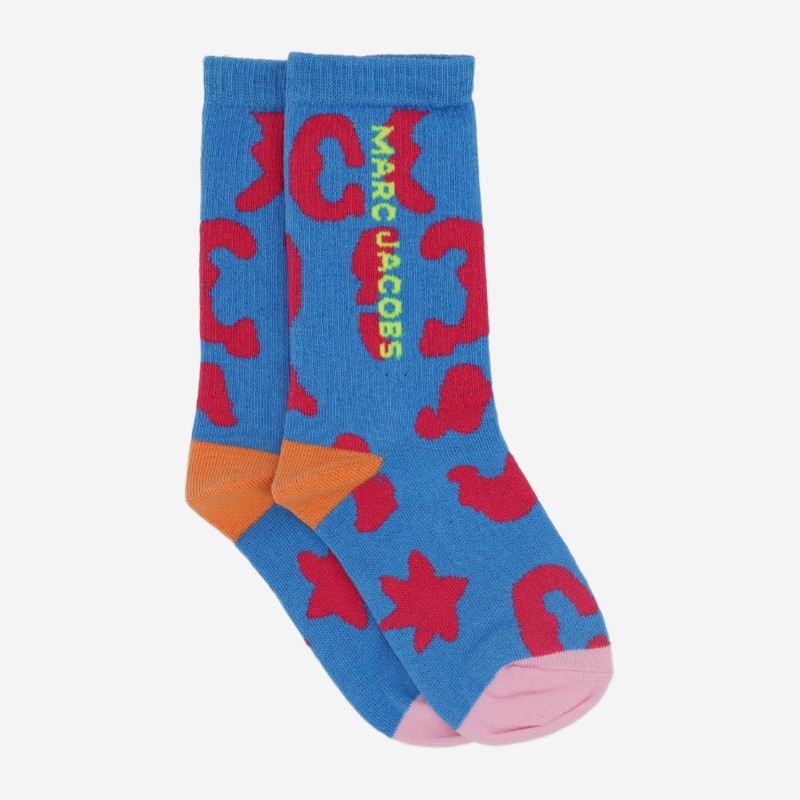 마크제이콥스 주니어 로고 그래픽 패턴 양말 W10219K 83E