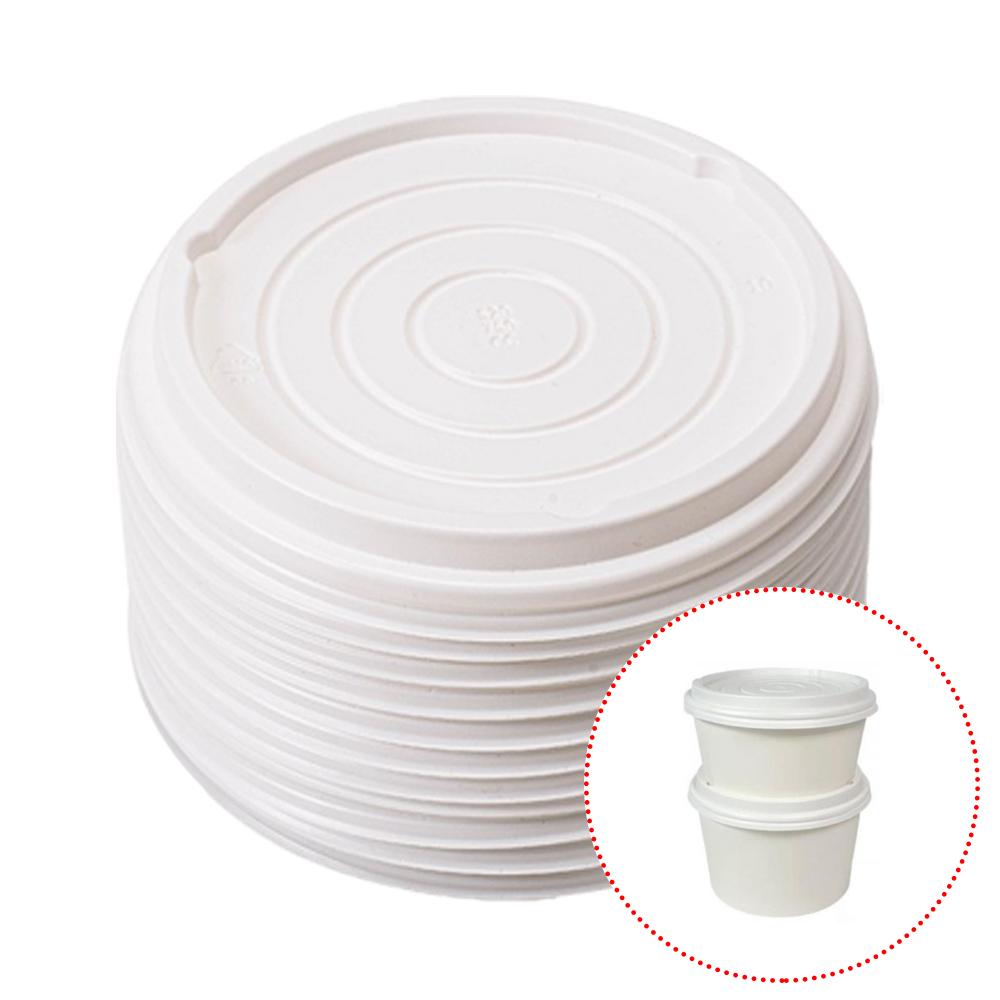 분식 용기 뚜껑 10p 520 750ml 공용 일회용 떡볶이 국물 밥그릇 식당 도시락