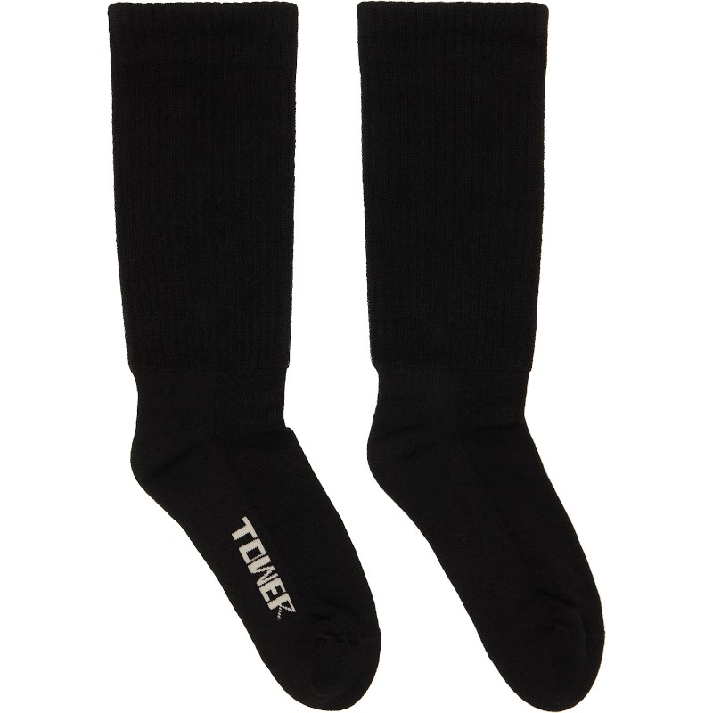 다크쉐도우바이릭오웬스 블랙 타워 양말 DA02F6470 SOCKC 908 BLACK/PEARL
