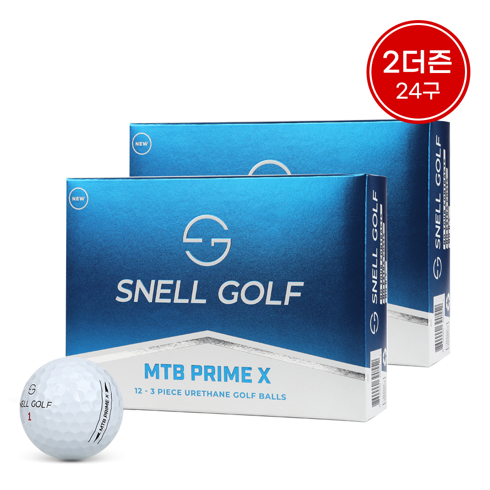 스넬골프 MTB PRIME X 골프공/우레탄 3피스/ 2더즌 24구