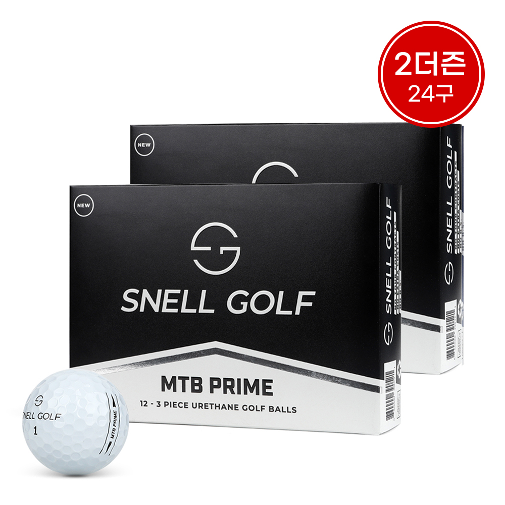 스넬골프 MTB PRIME 골프공/우레탄 3피스/ 2더즌 24구