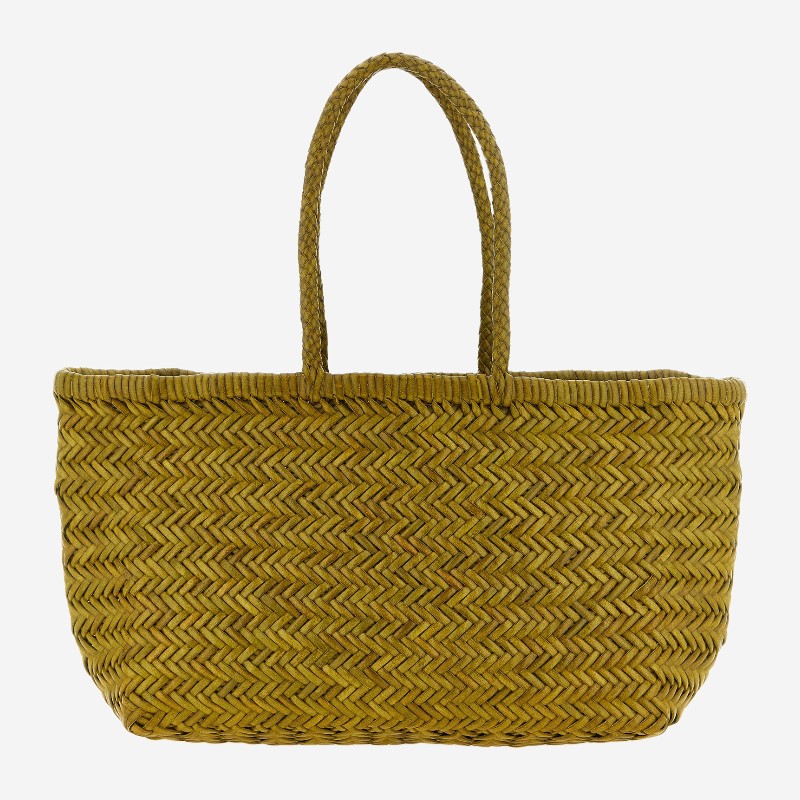 드래곤디퓨전 밤부 트리플 점프 쉐브론 쇼퍼백 8810DGW6MAT BAMBOOGREEN