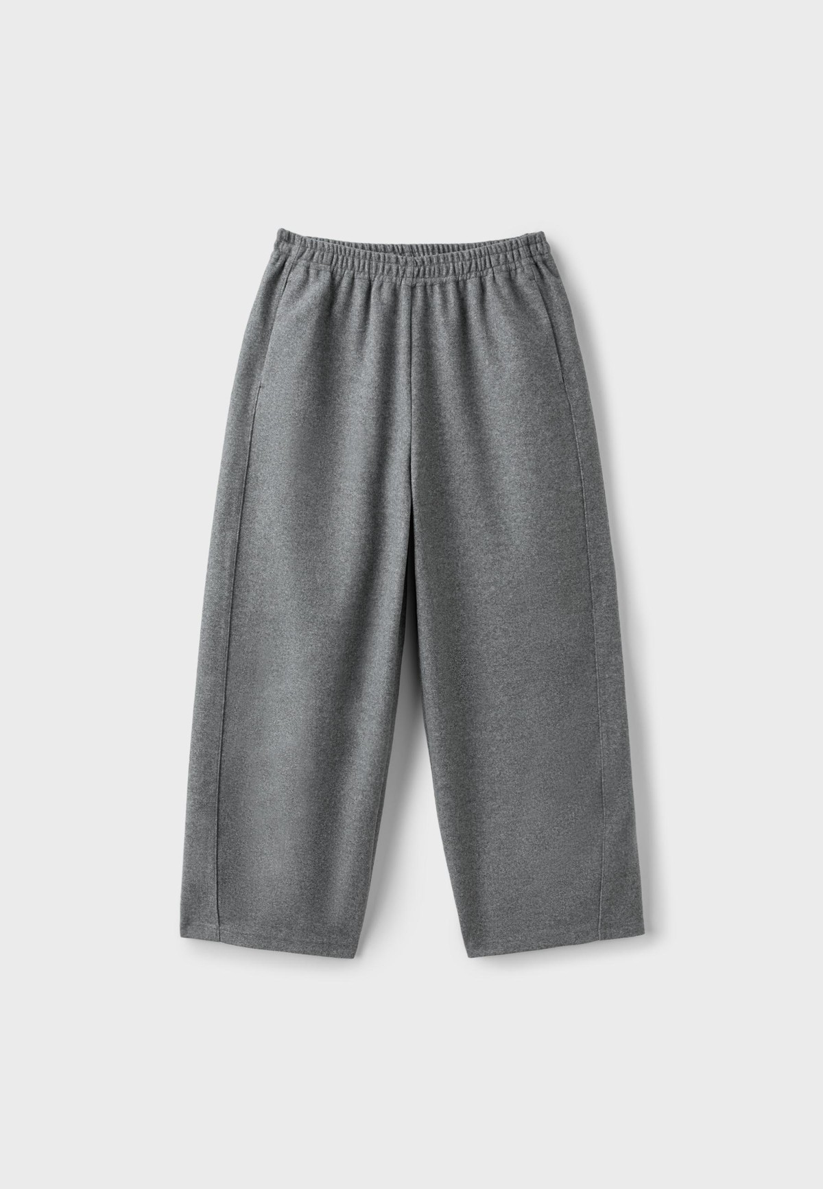 스트라디바리우스 스쿠버 배럴핏 크롭 팬츠 8261/652/200 GREY