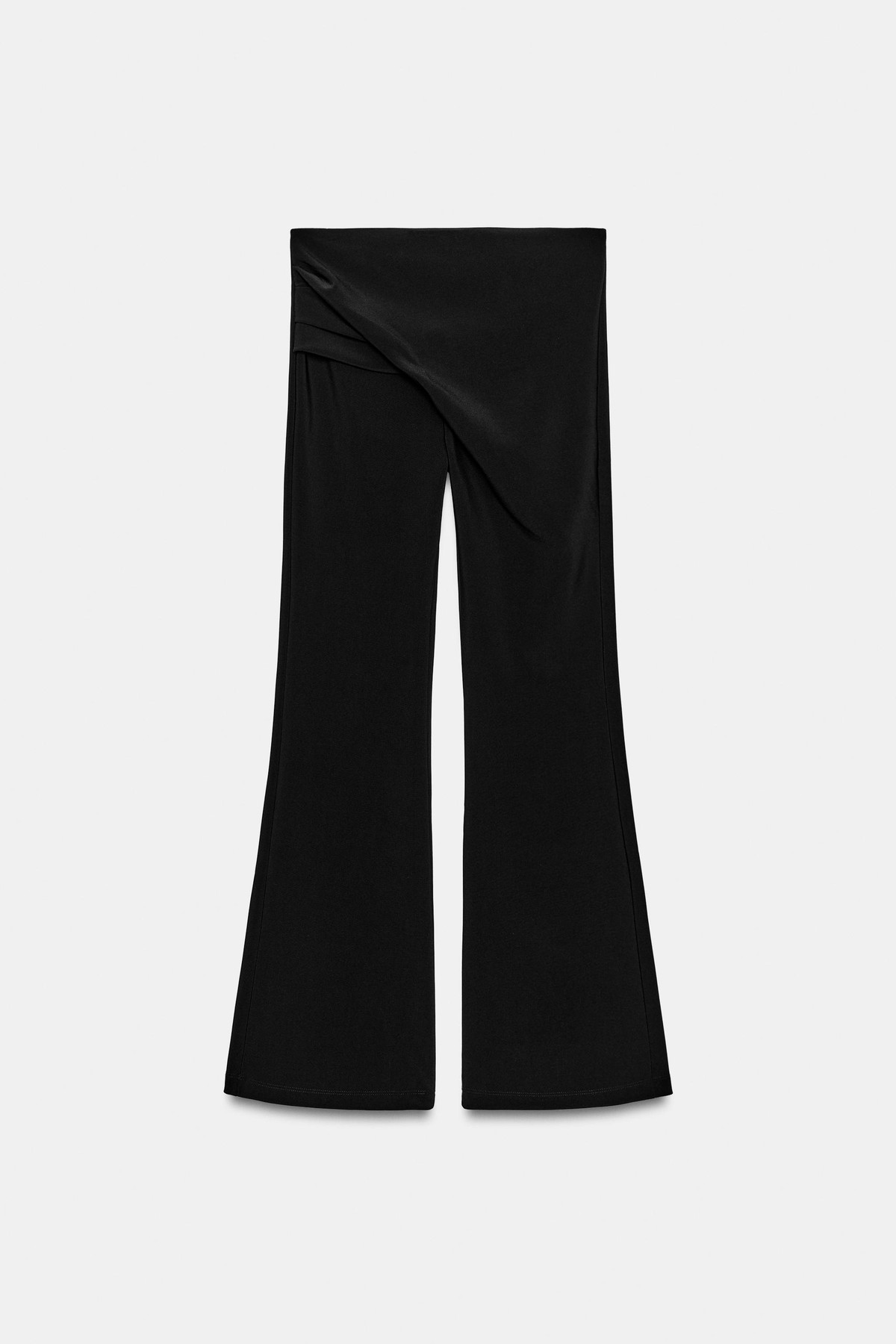 자라 새시 플레어 스트레치 팬츠 1165/756/800 BLACK