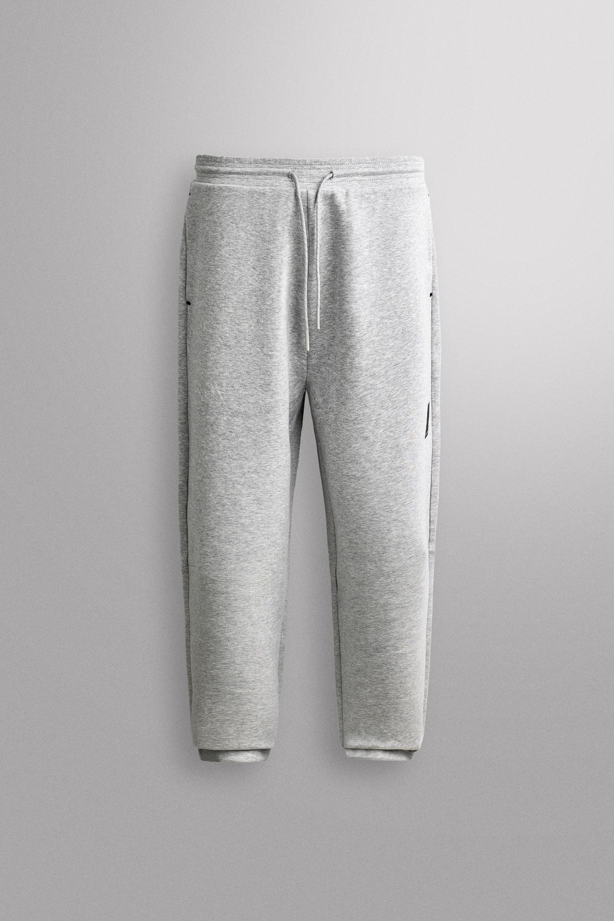 자라 테크니컬 릴렉스핏 조거 팬츠 8574/433/803 GREY MARL
