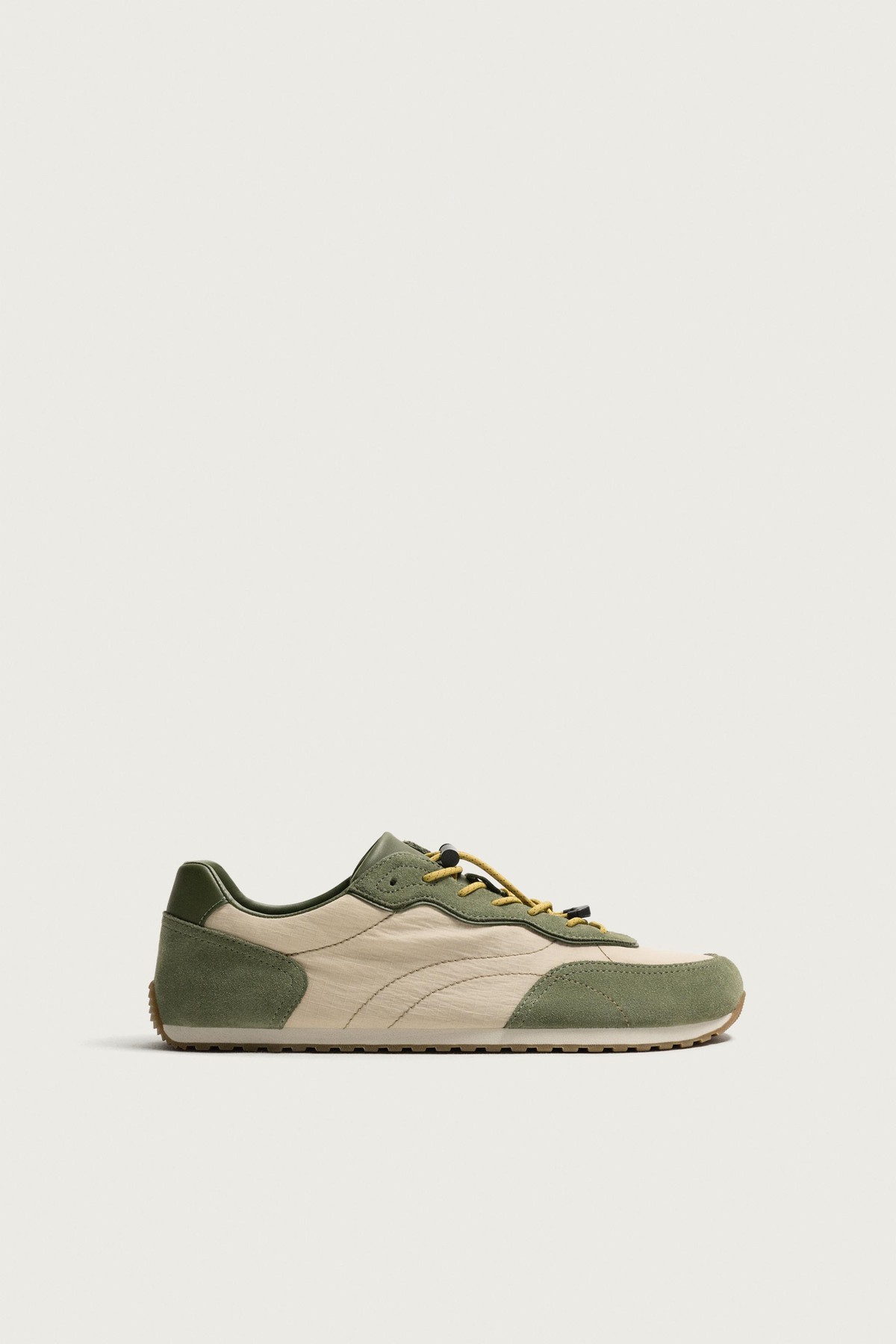 자라 배색 베어풋 스니커즈 2313/820/500 GREEN