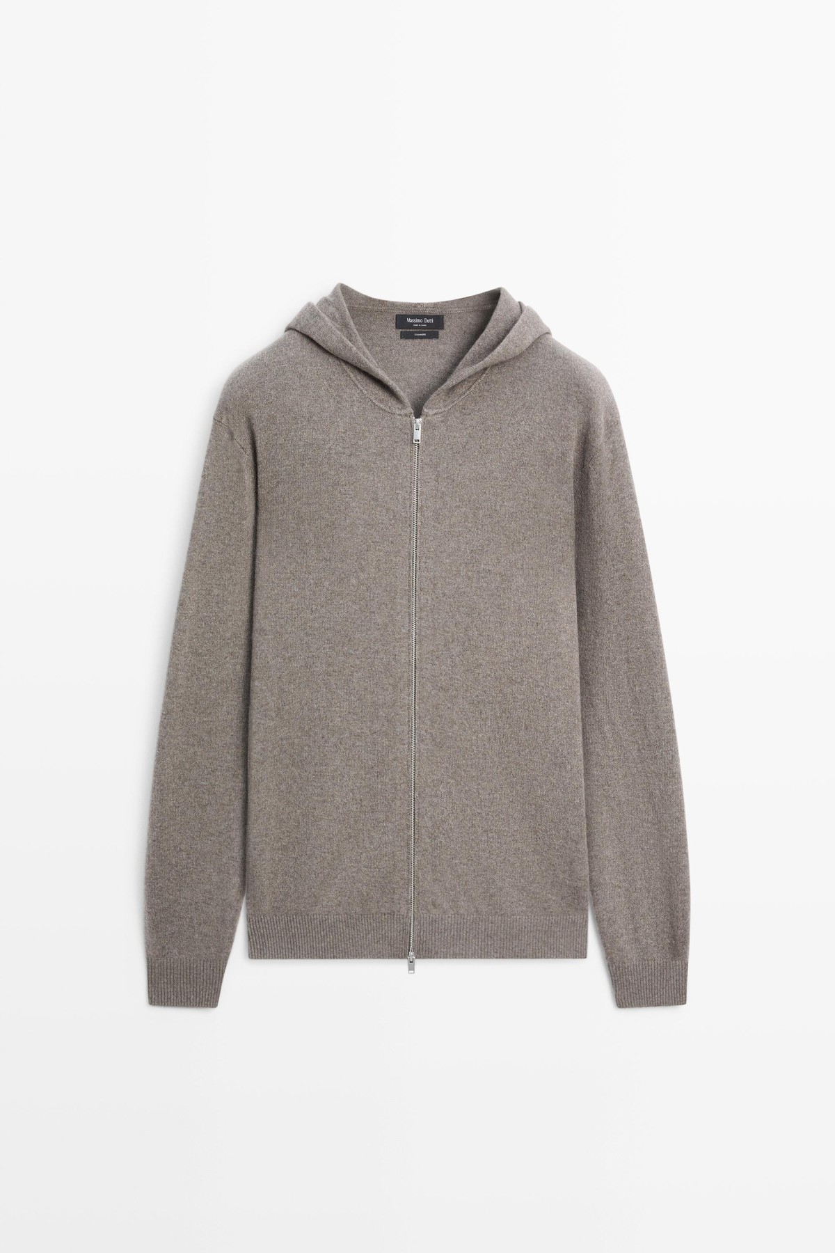 마시모두띠 100% 캐시미어 후드 가디건 1271/215 DARK KHAKI