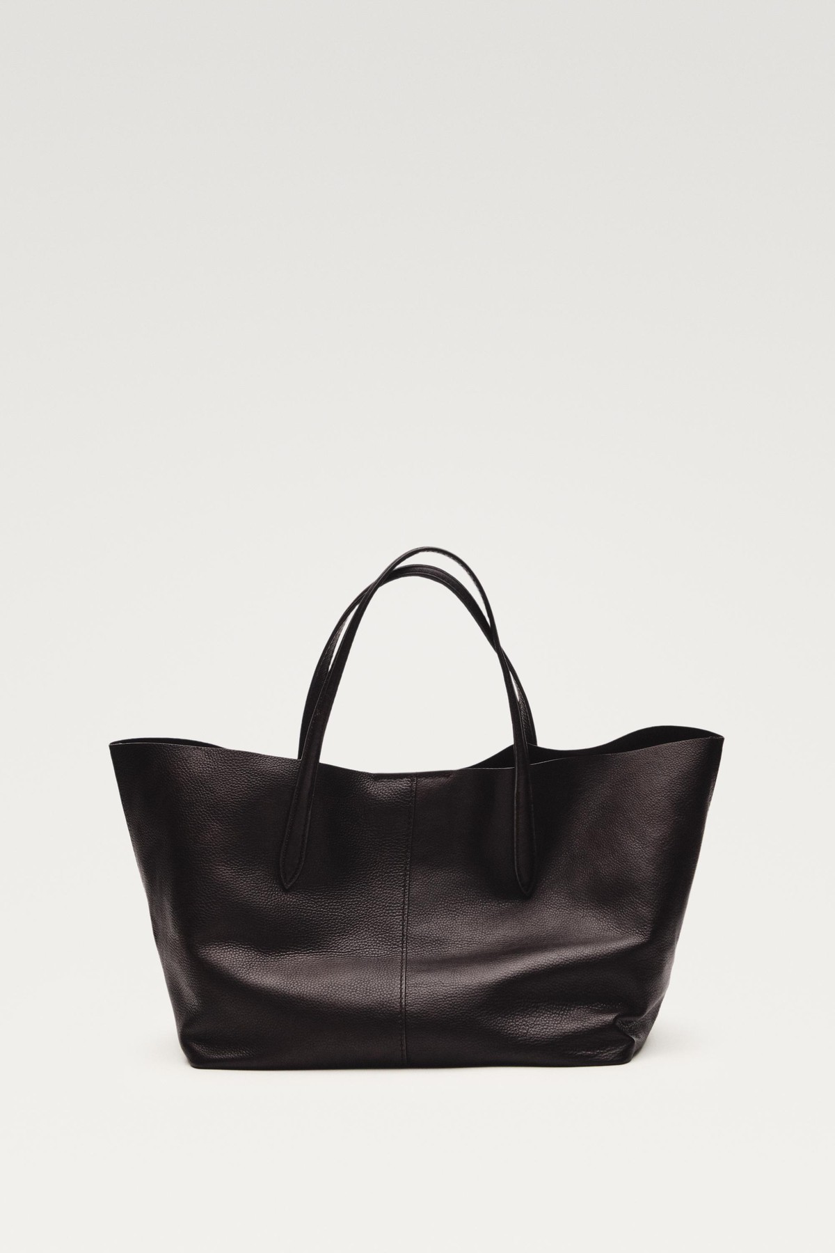 마시모두띠 나파 레더 미디엄 토트백 6984/606 BROWN