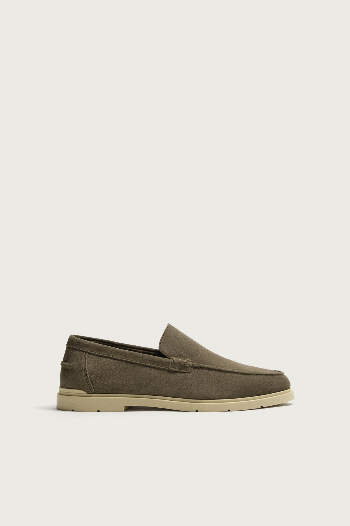 자라 스플릿 스웨이드 캐주얼 로퍼 2624/721/131 TAUPE GREY