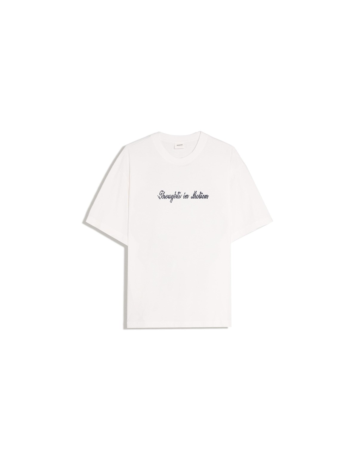 버쉬카 릴렉스핏 프린트 반팔 티셔츠 3913/112 WHITE