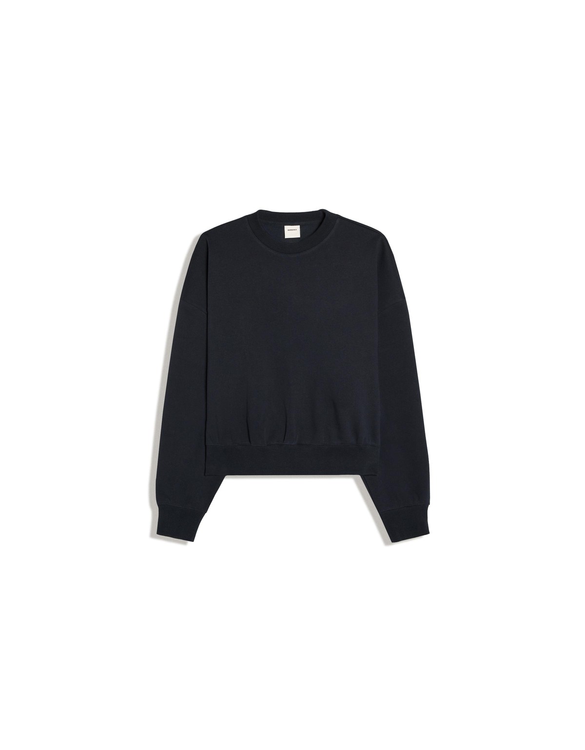 버쉬카 라운드넥 크롭 스웨트셔츠 3452/450 NAVY