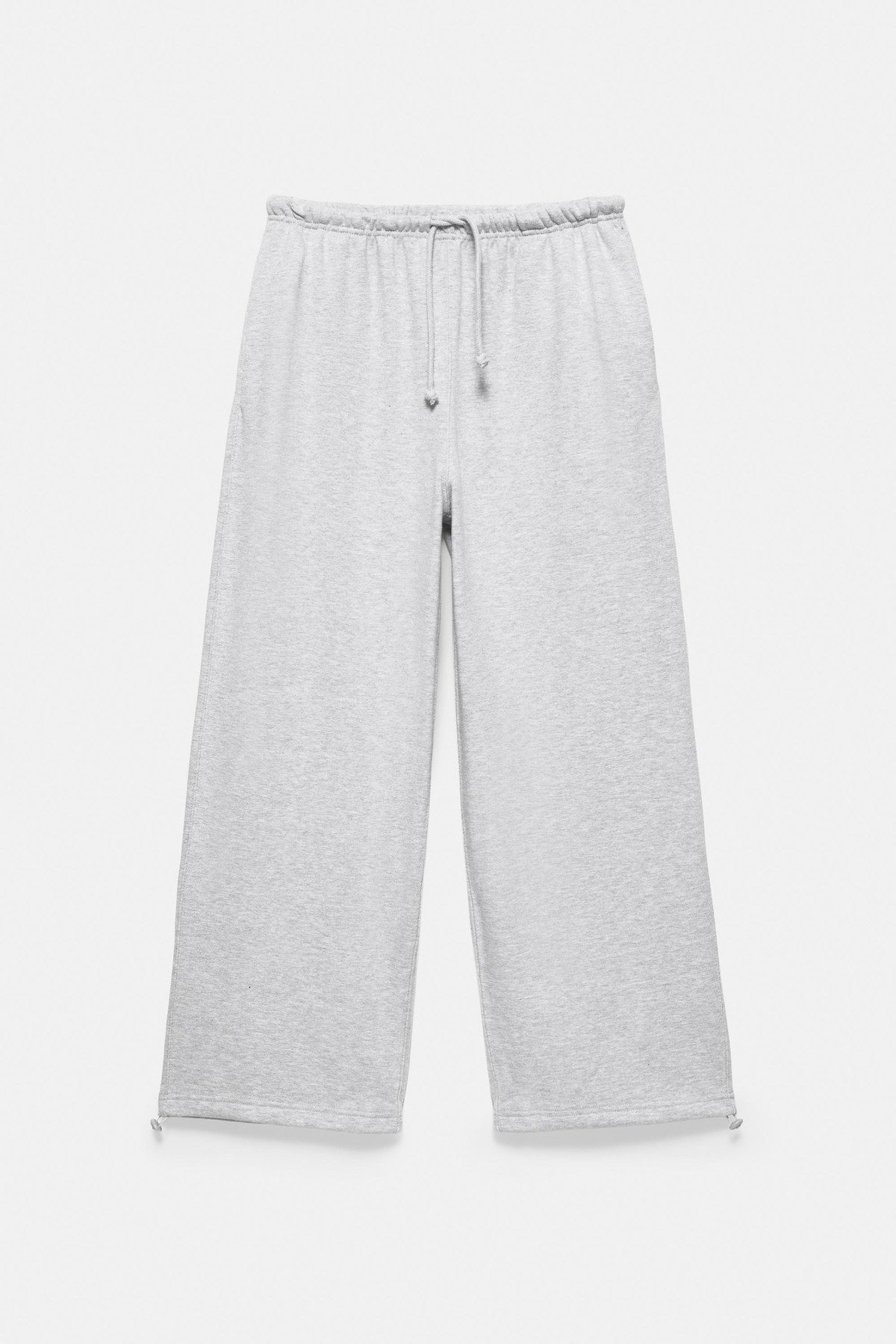 풀앤베어 스트레이트 코튼 조거 팬츠 7670/322 GREY MARL