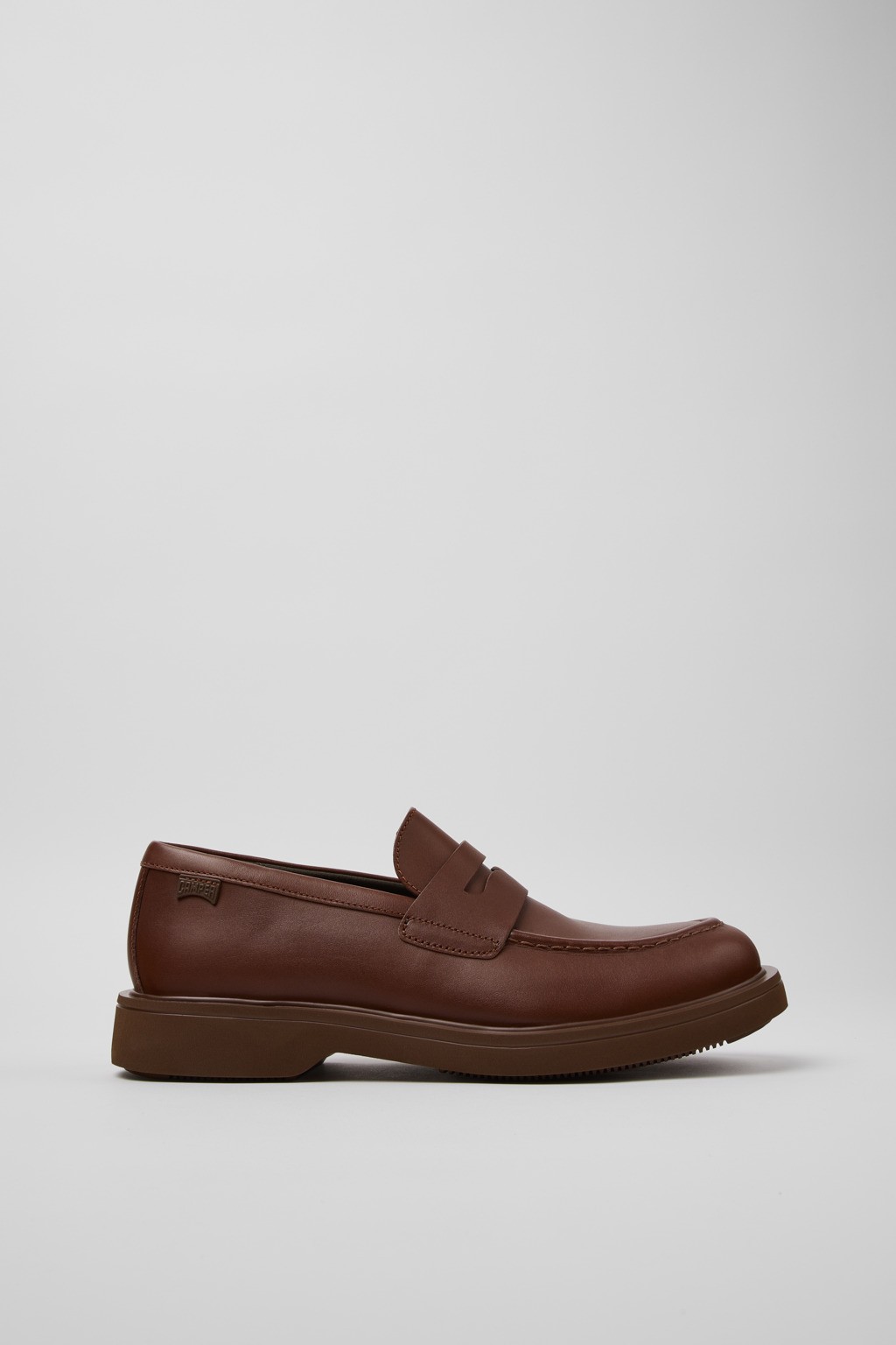 캠퍼 Norman 레더 남성 로퍼 K101001-009 BROWN
