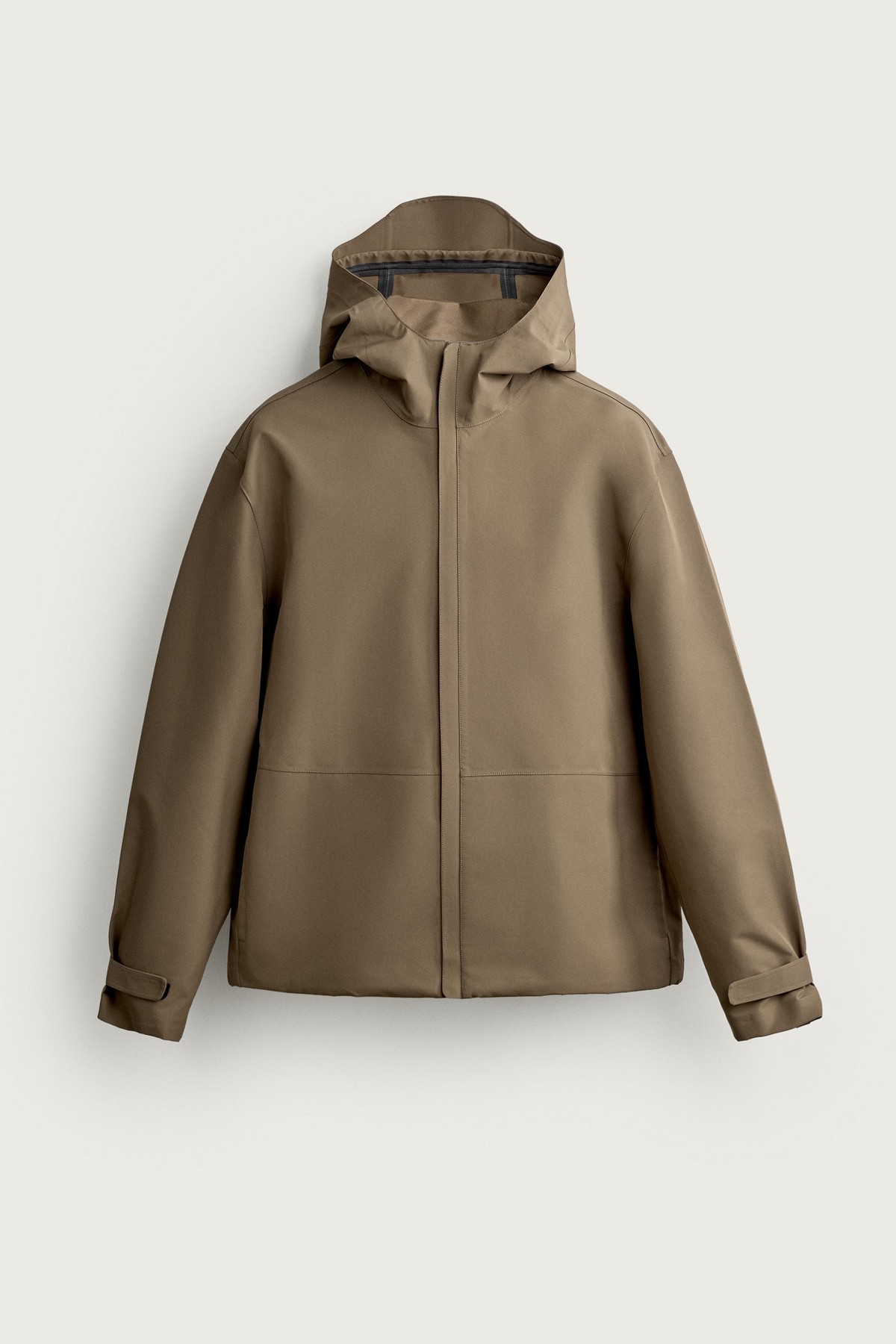 자라 방수 테크니컬 후드 자켓 6096/601/737 BROWN / TAUPE