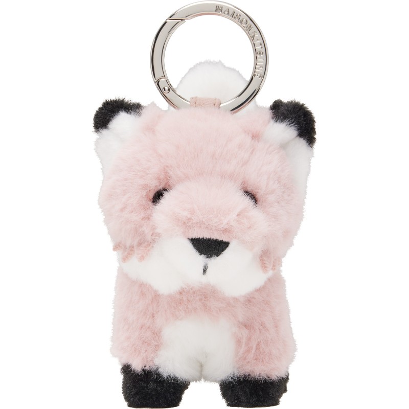 메종키츠네 핑크 폭스 백 참 MRUAK03FF0004 P600 LIGHT PINK