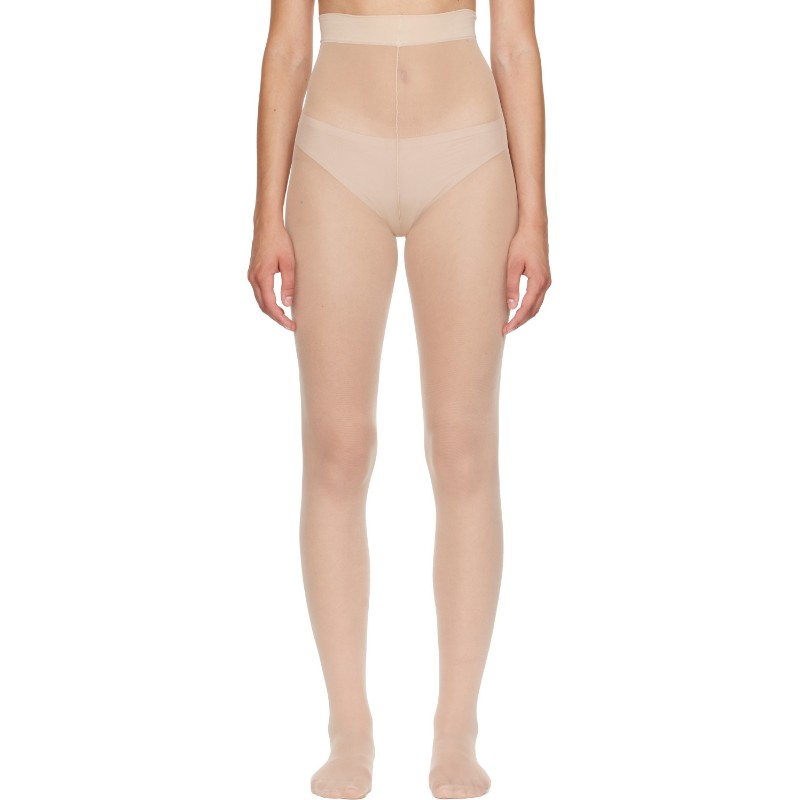 베트멍 베이지 로고 푸시업 스타킹 WH27ST500C BEIGE