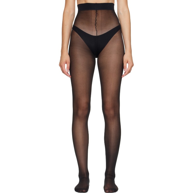 베트멍 블랙 로고 푸시업 스타킹 WH27ST500B BLACK
