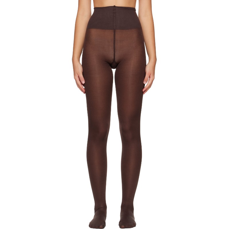 스웨디시 스타킹즈 브라운 산나 글로시 스타킹 SANNA Dark Brown