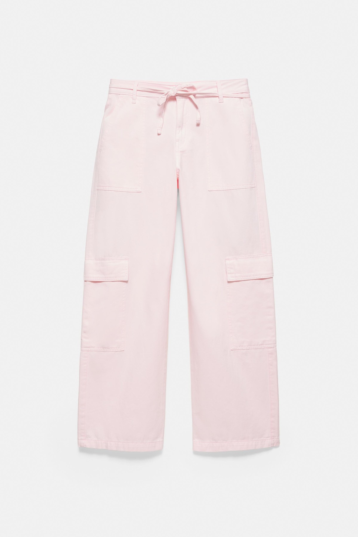 풀앤베어 스트레이트 핑크 카고 팬츠 7670/365 PINK