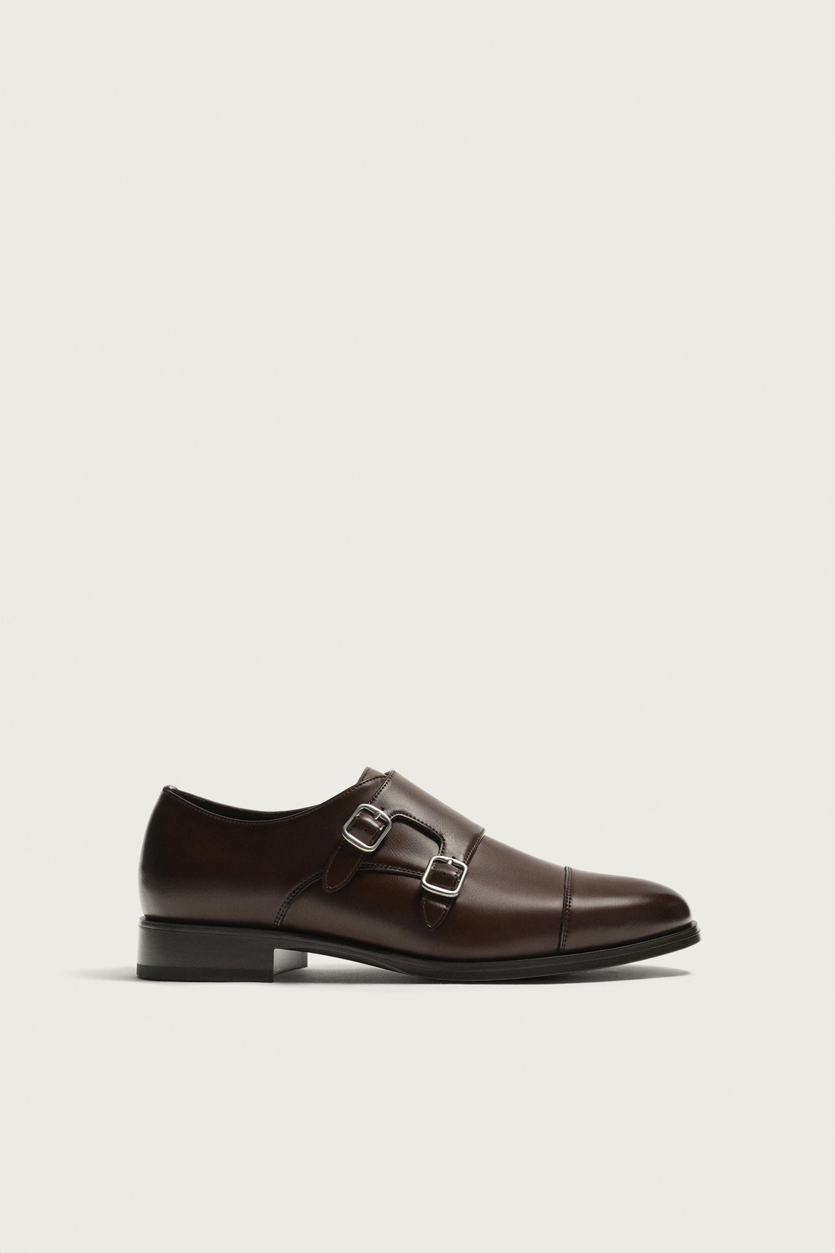 자라 더블 버클 몽크스트랩화 2417/820/700 BROWN