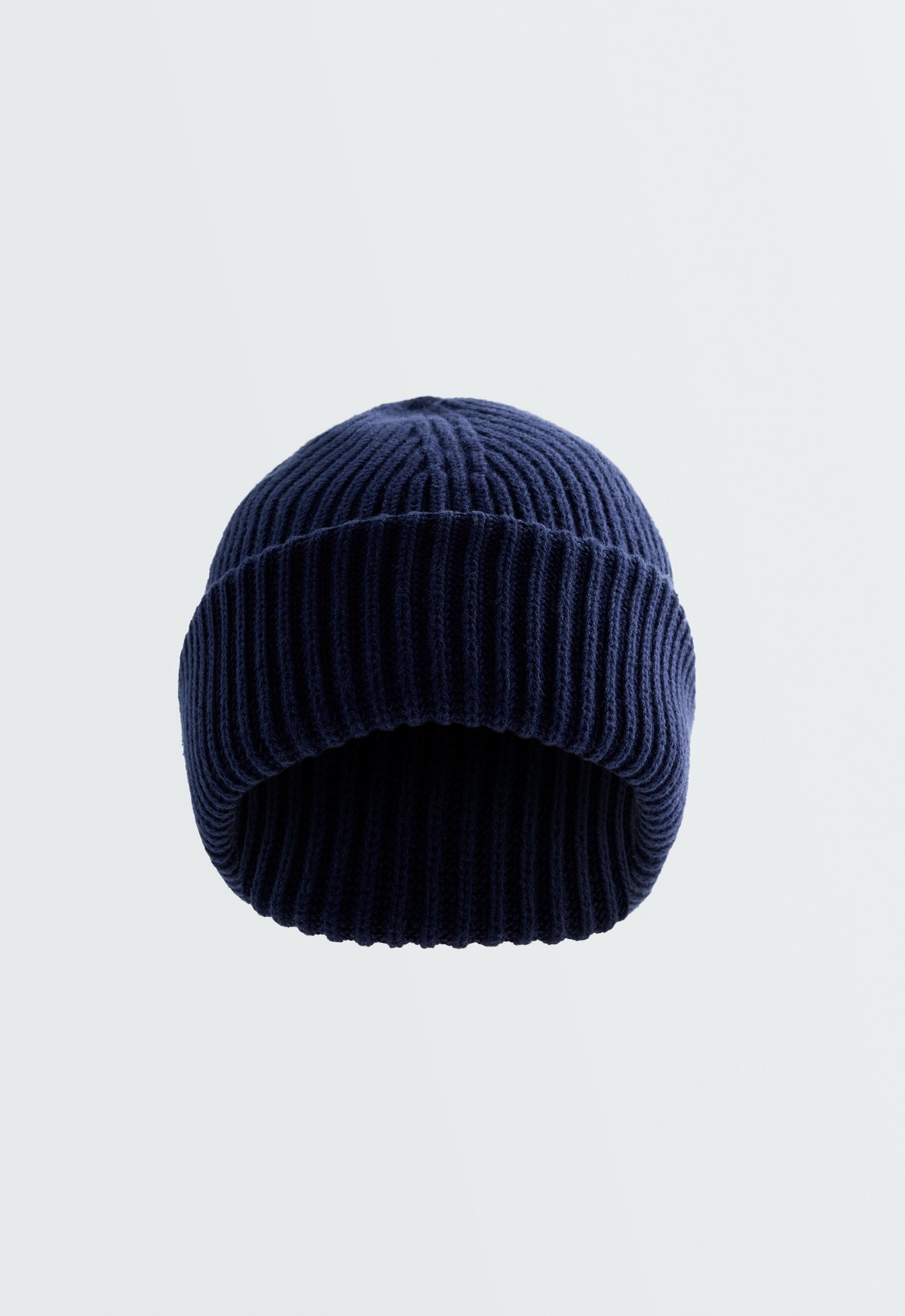 오이쇼 순면 골지 니트 비니 6967/197/462 NAVY BLUE
