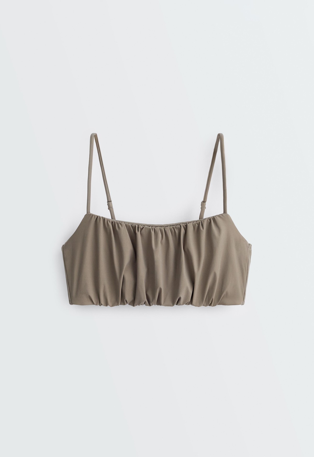 오이쇼 조절식 스트랩 스포츠 브라 5724/229/374 KHAKI-GREY