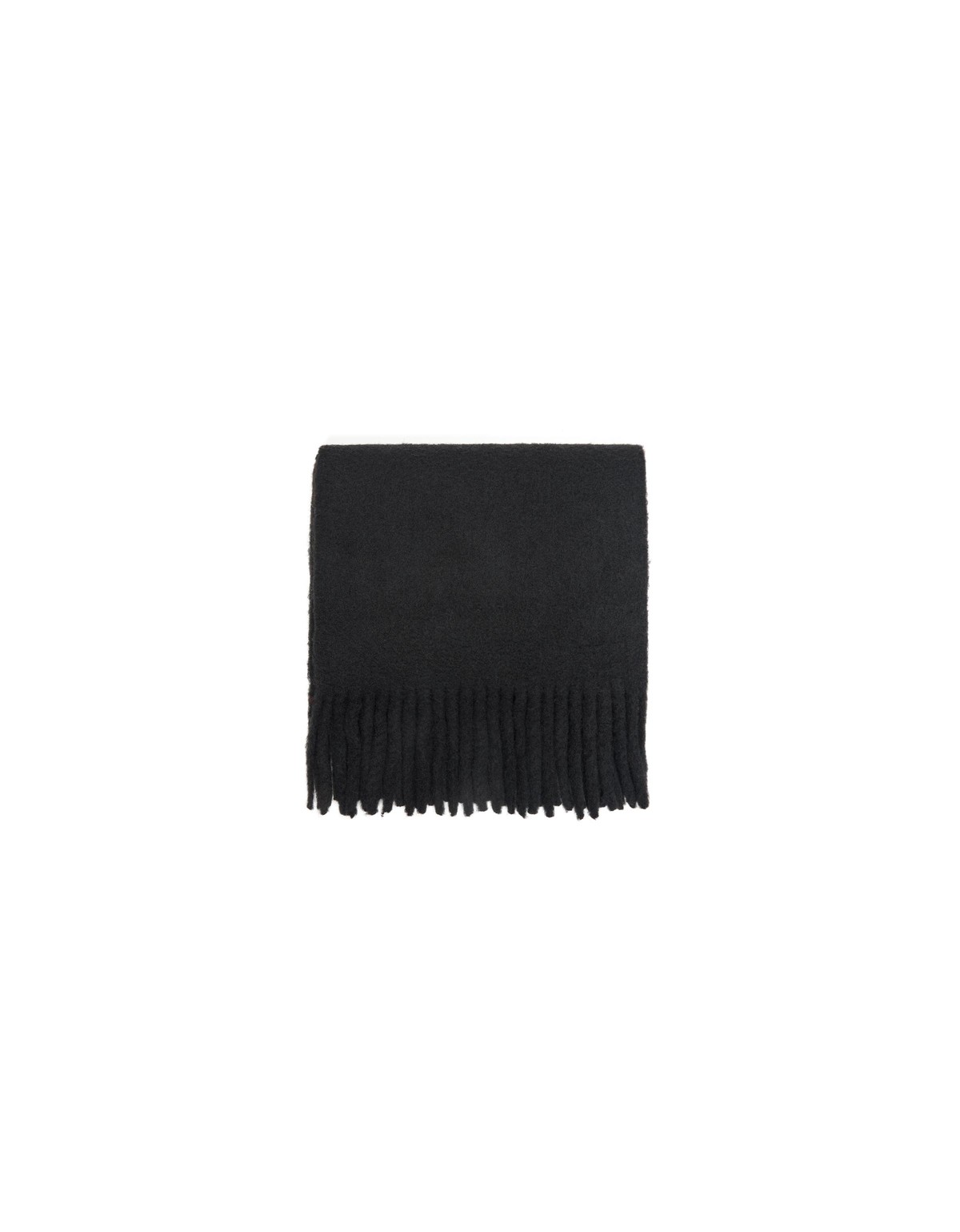 버쉬카 청키 프린지 머플러 3357/423 BLACK