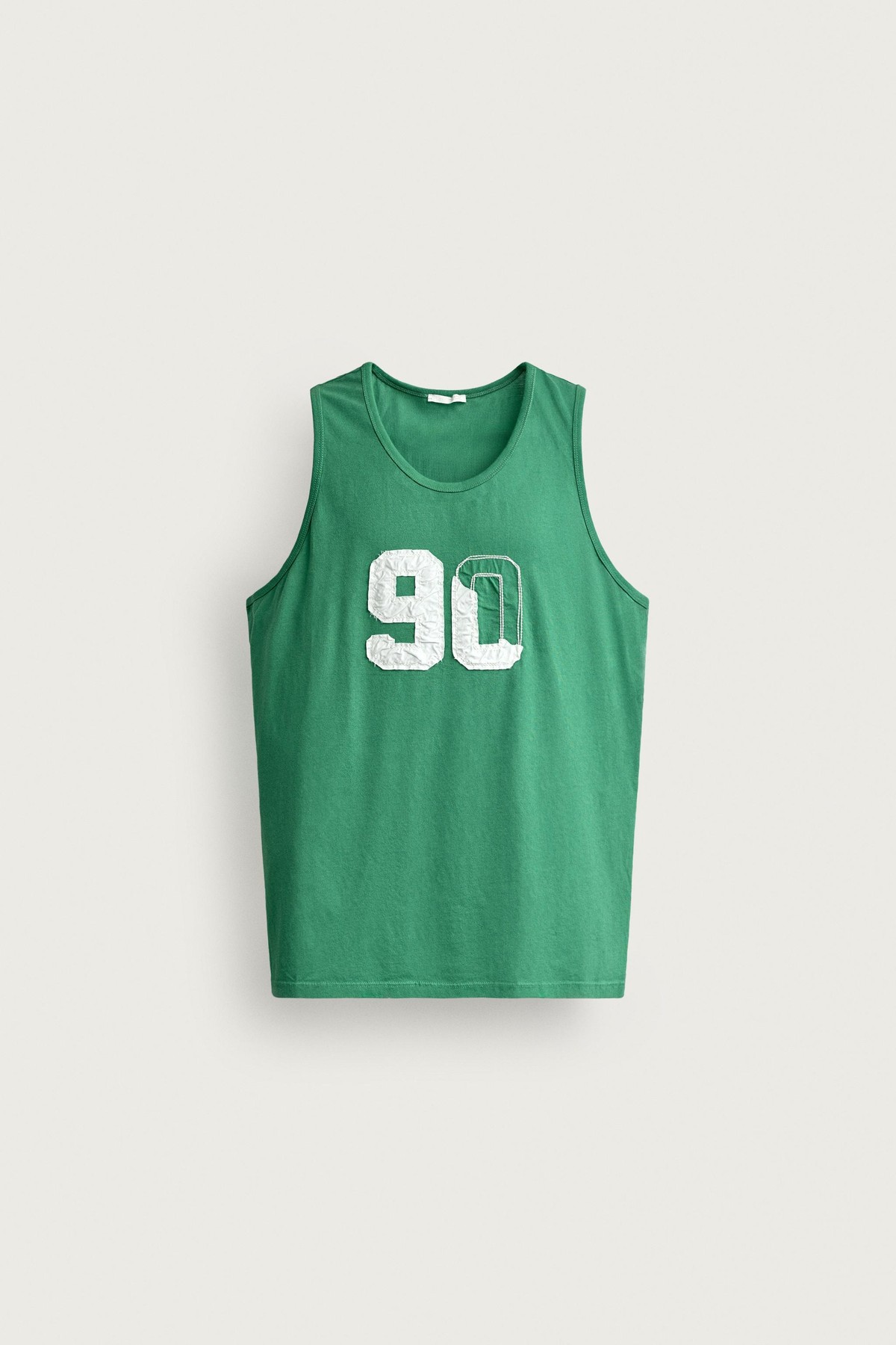 자라 넘버 패치 민소매 탱크탑 6224/347/500 GREEN