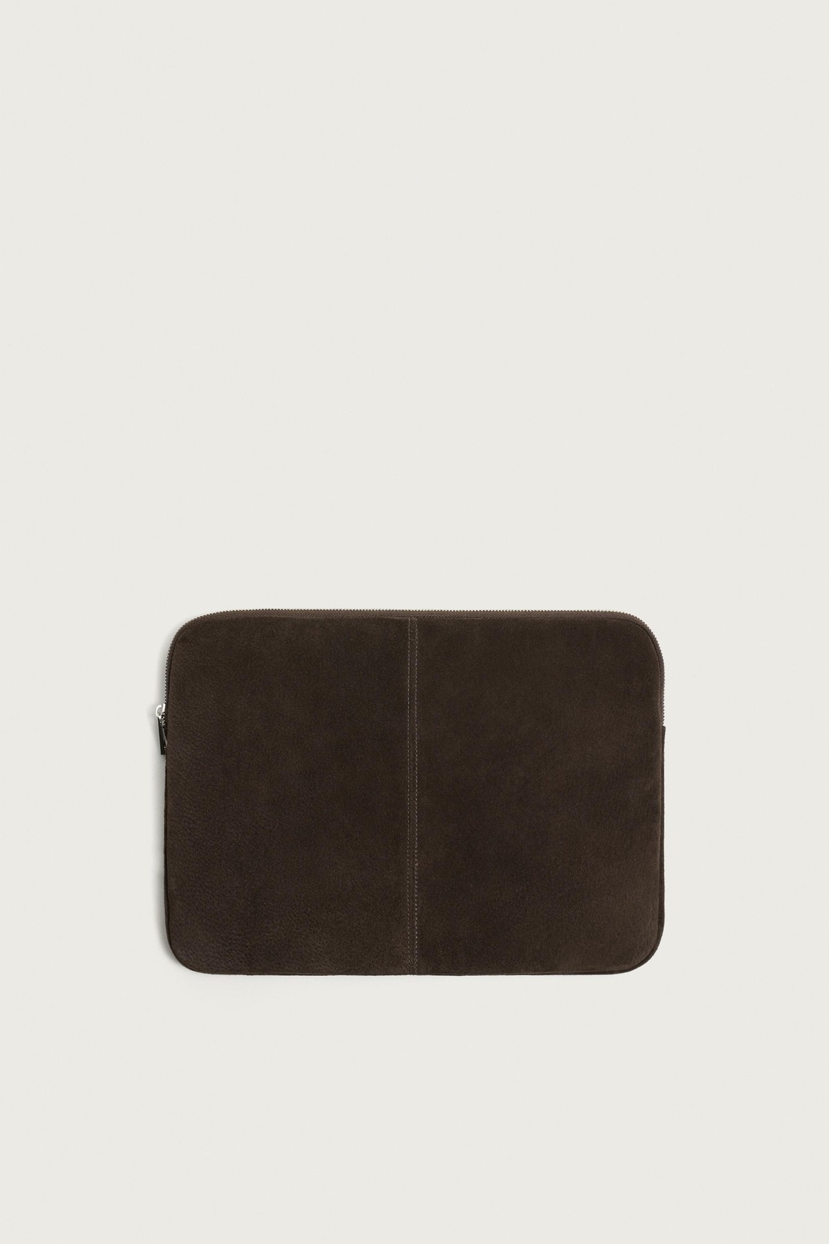 자라 스웨이드 15인치 노트북 파우치 3723/820/700 BROWN