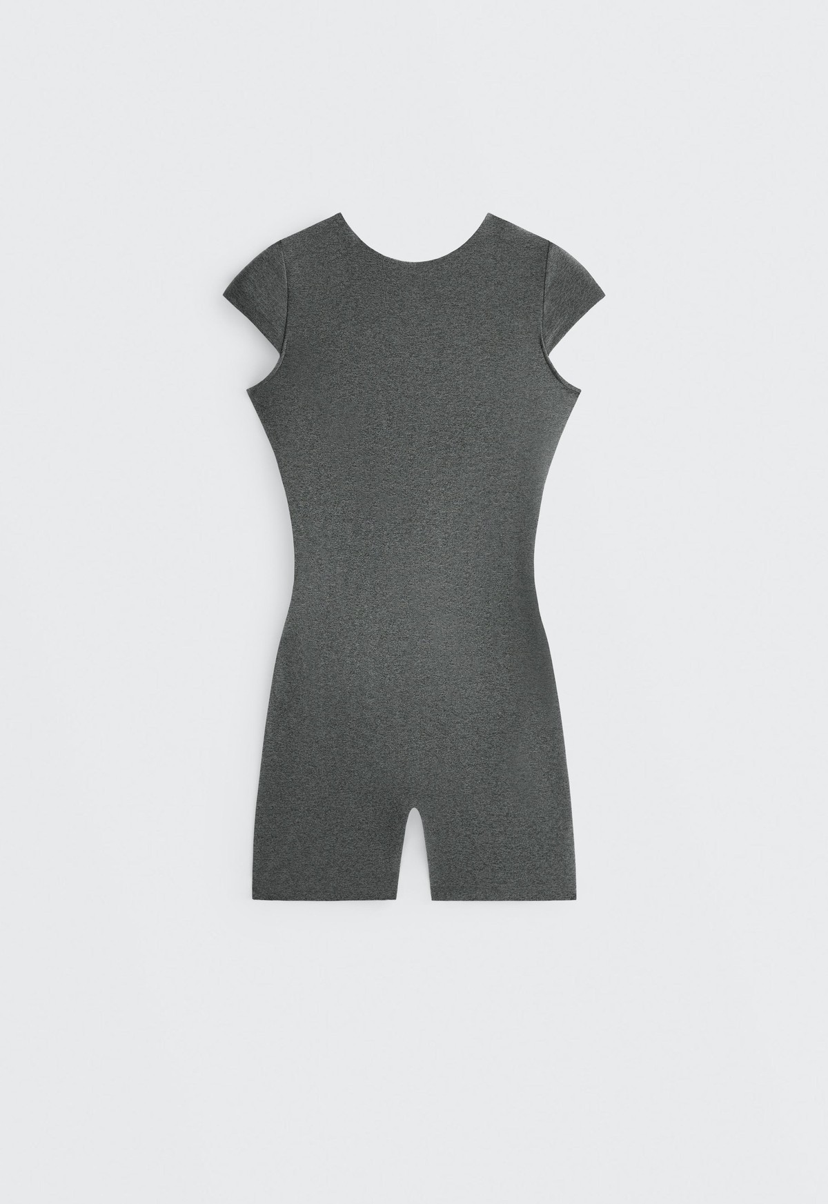 오이쇼 컴포트럭스 오픈백 숏 점프수트 5042/965/844 DARK GREY MELANGE