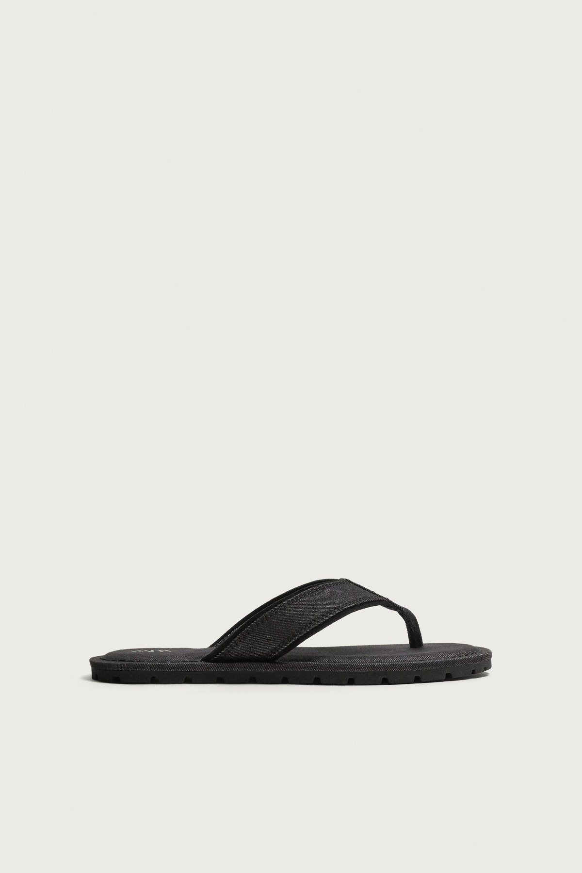 자라 패브릭 스트랩 플립플롭 샌들 2731/720/800 BLACK
