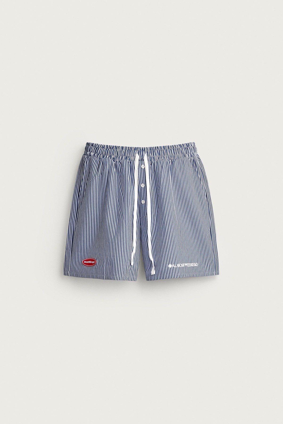 자라 릴렉스핏 스트라이프 패치 반바지 1165/313/044 BLUE/WHITE