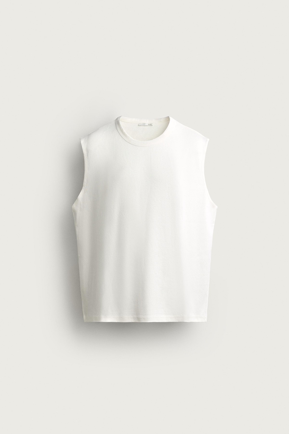 자라 릴렉스핏 배색 민소매 탱크탑 5584/310/250 WHITE